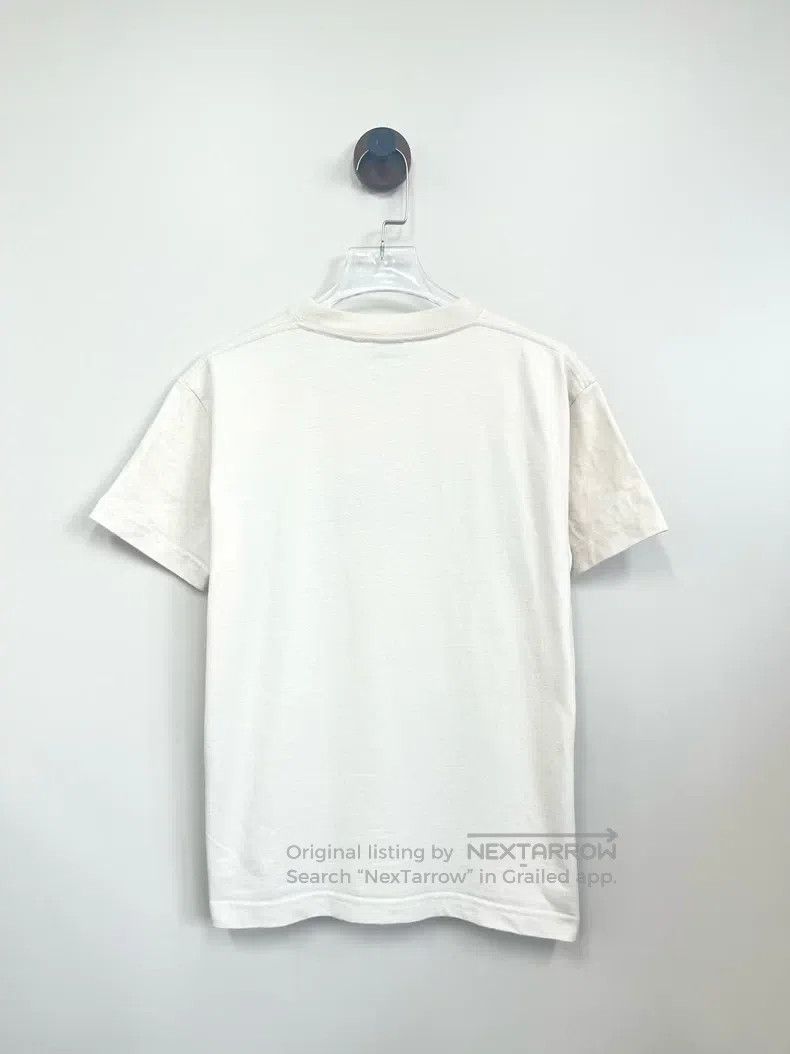 Balenciaga Balenciaga Ivory Embroidered Logo Short Sleeve T-Shirt Size US L / EU 52-54 / 3 - 2 Thumbnail