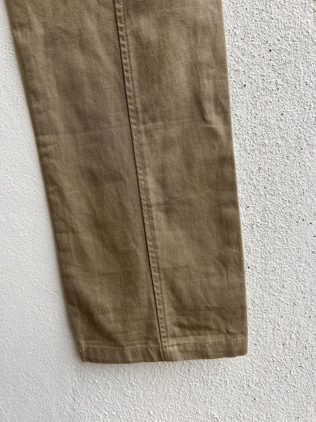 Yarmo YARMO Made in England Cinch Back Khaki Trouser Pant Size US 32 / EU 48 - 19 Thumbnail