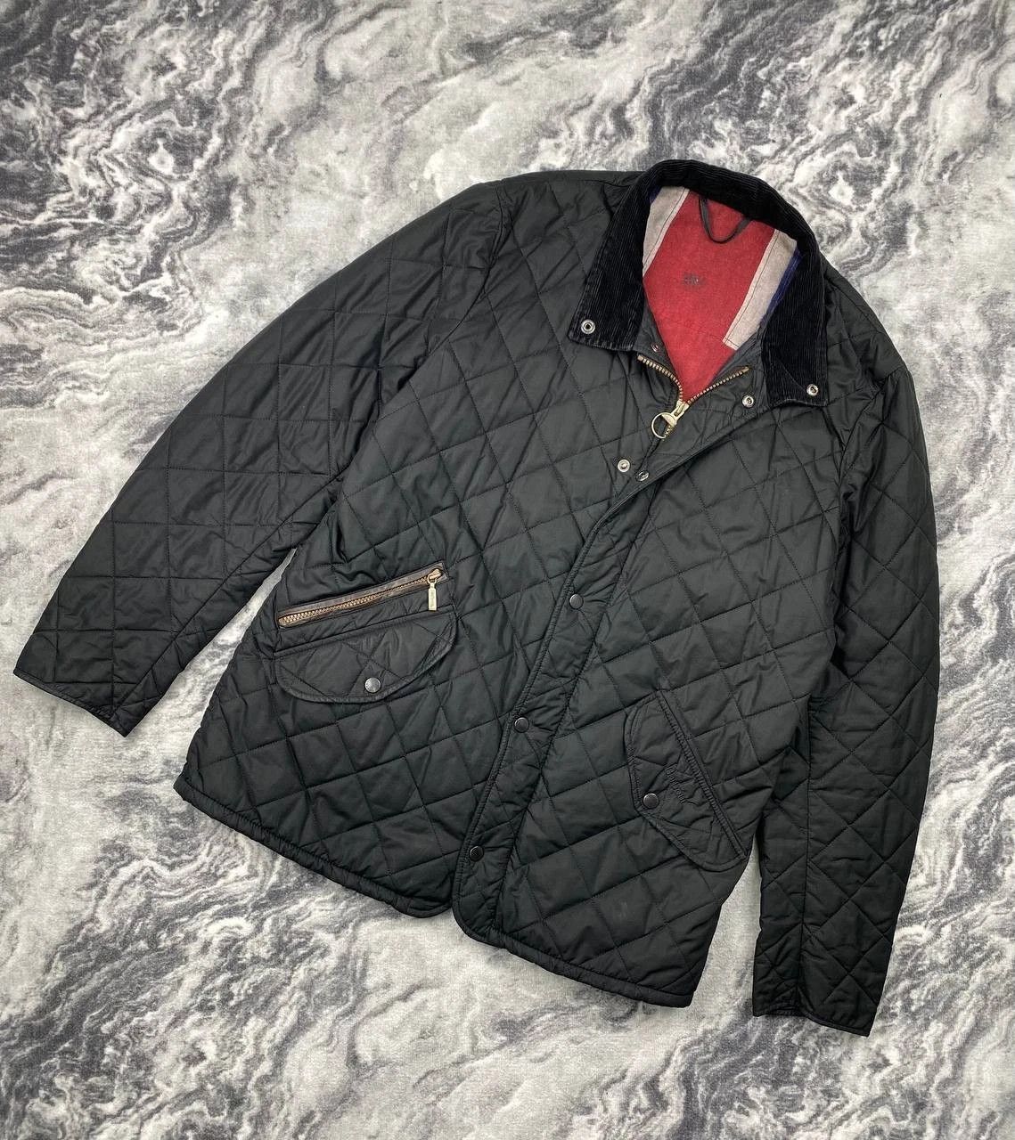 Barbour Chelsea Sports Quilt Jacket Men Size M