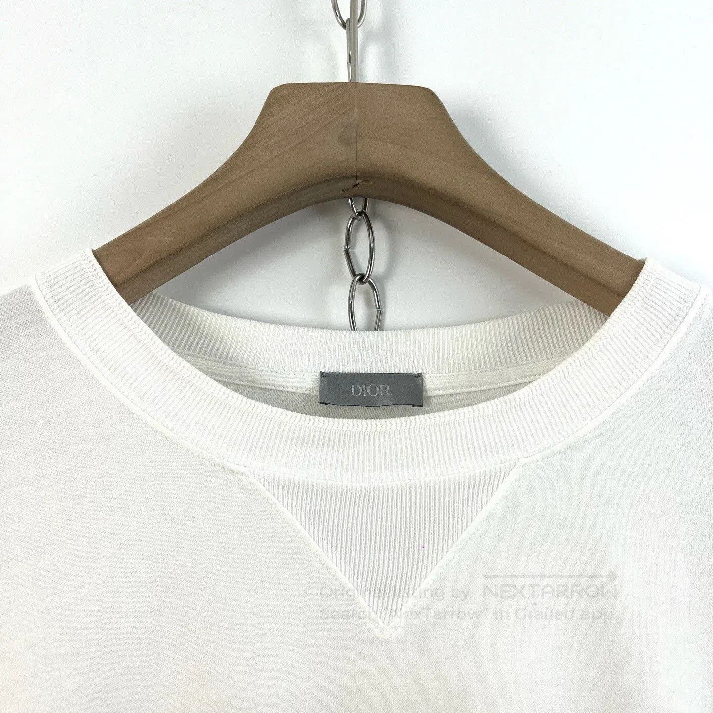 Dior Dior White Rose Embroidered Short Sleeve. Size XXL / US 16-18 / IT 52-54 - 3 Thumbnail