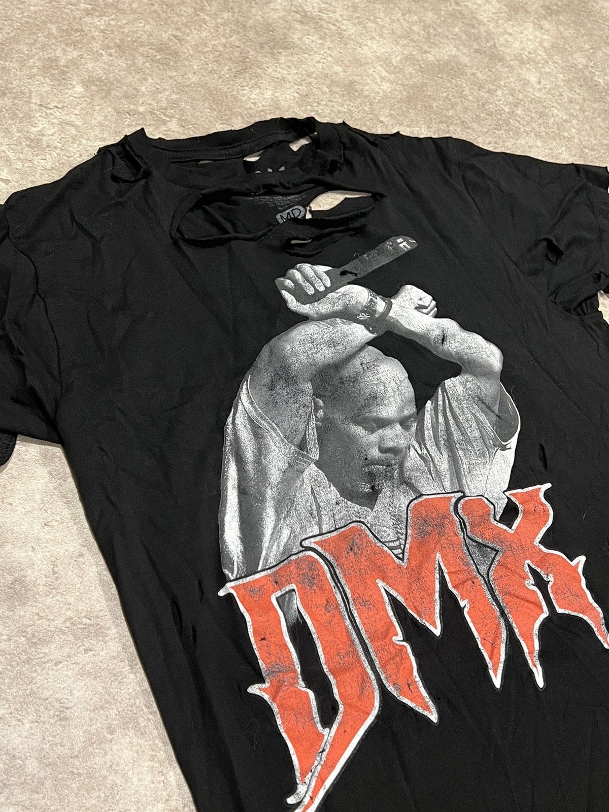 Vintage Thrashed Distressed DMX shirt Size US M / EU 48-50 / 2 - 5 Thumbnail