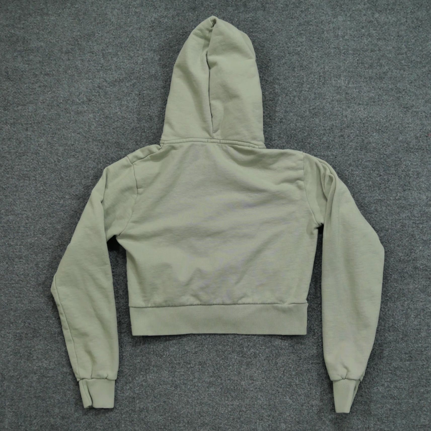 Vintage John Galt Hoodie Womens XS Green Full Zip Cropped Size XS / US 0-2 / IT 36-38 - 7 Thumbnail