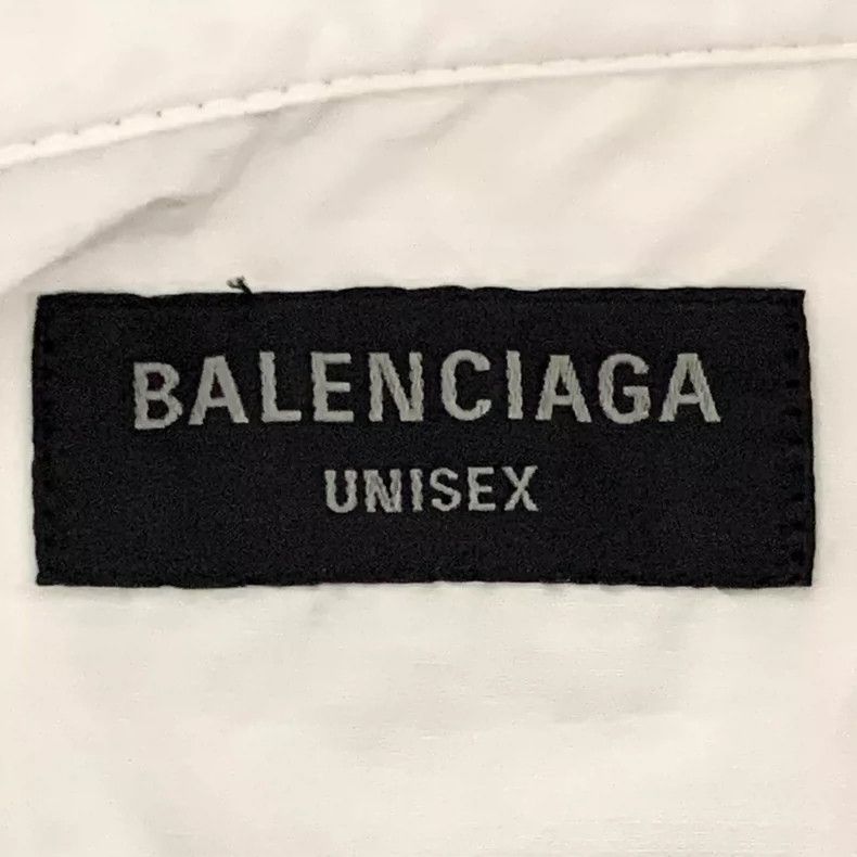 Balenciaga Balenciaga Beige striped logo monogram embroidered lapel s Size US M / EU 48-50 / 2 - 6 Thumbnail