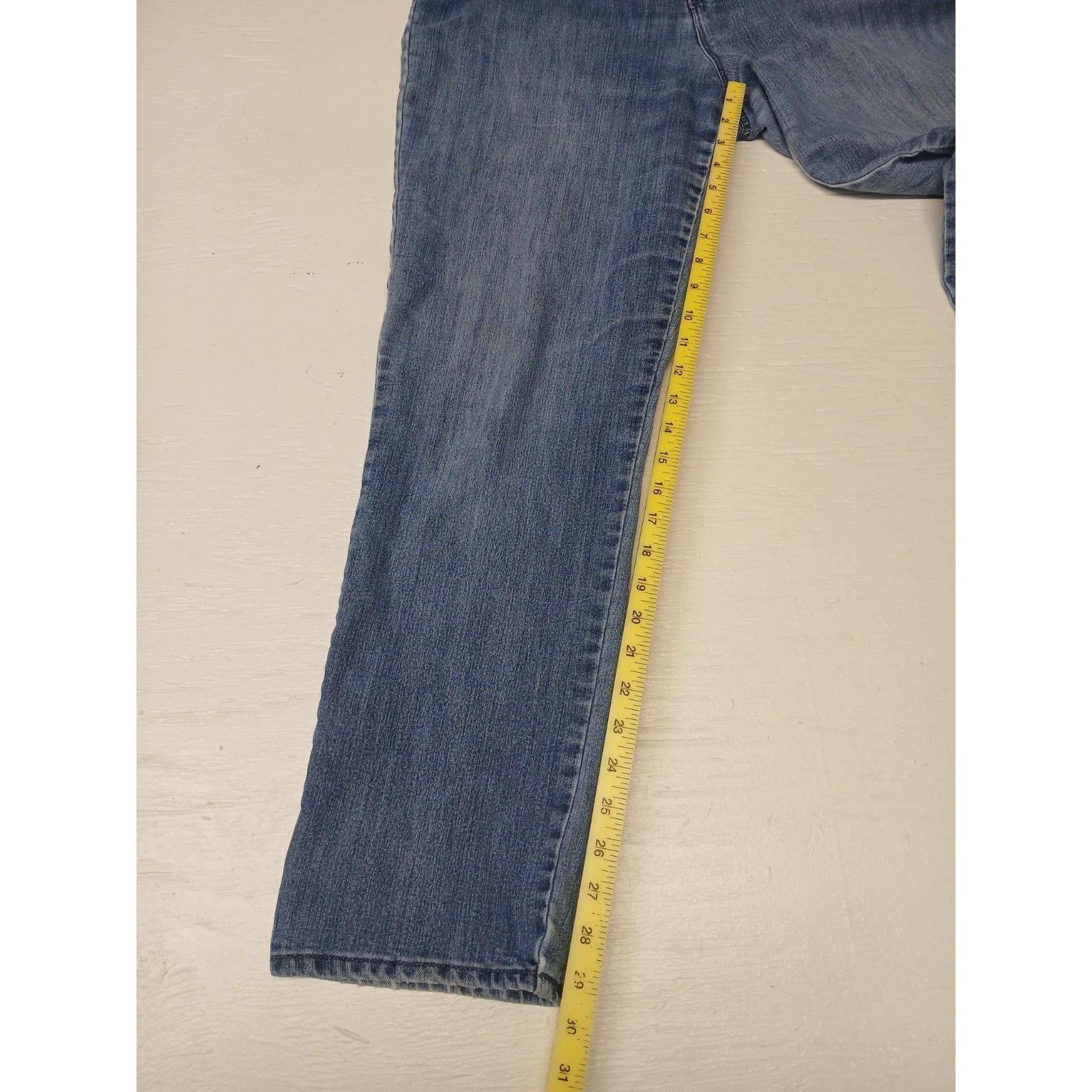 Gloria Vanderbilt Gloria Vanderbilt (12) Straight Relaxed fit Light Blue Jeans Size 34" / US 12 / IT 48 - 4 Thumbnail