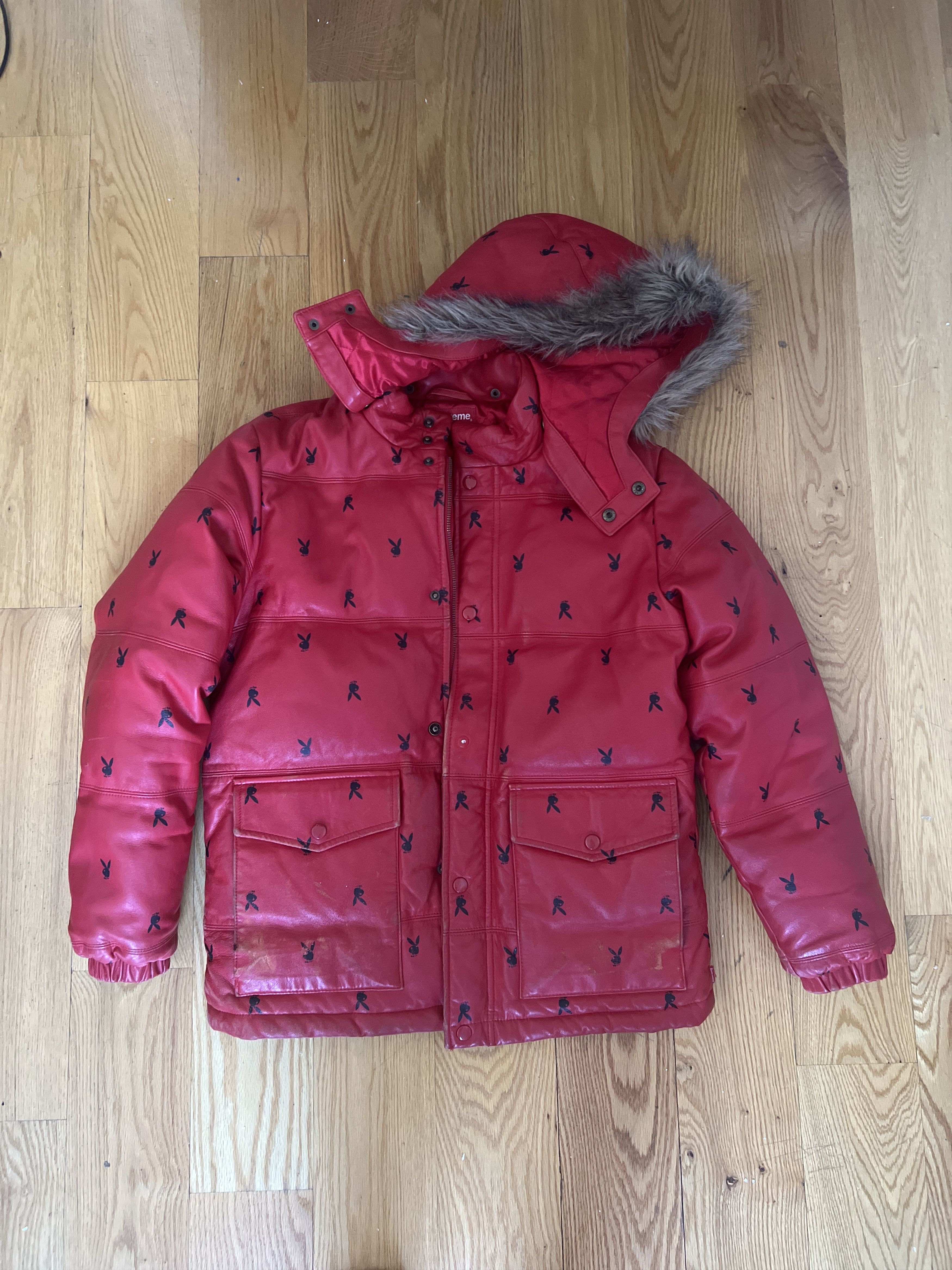 Supreme Supreme Leather Playboy Jacket Size US S / EU 44-46 / 1 - 2 Thumbnail