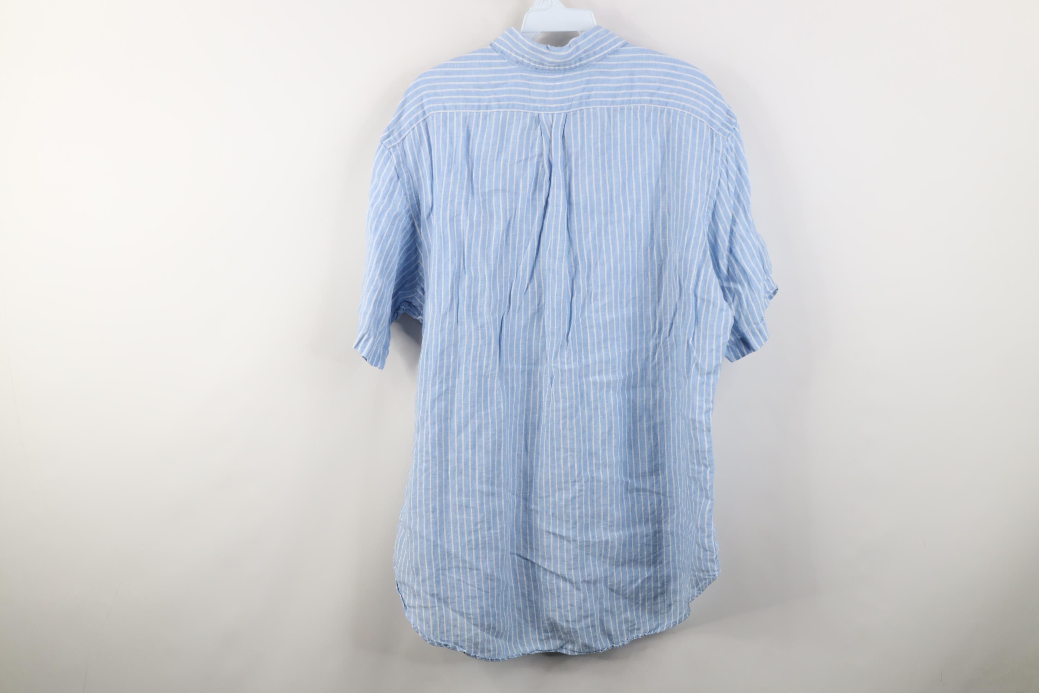 Polo Ralph Lauren Vintage 90s Ralph Lauren Short Sleeve Button Down Shirt Size US L / EU 52-54 / 3 - 10 Thumbnail