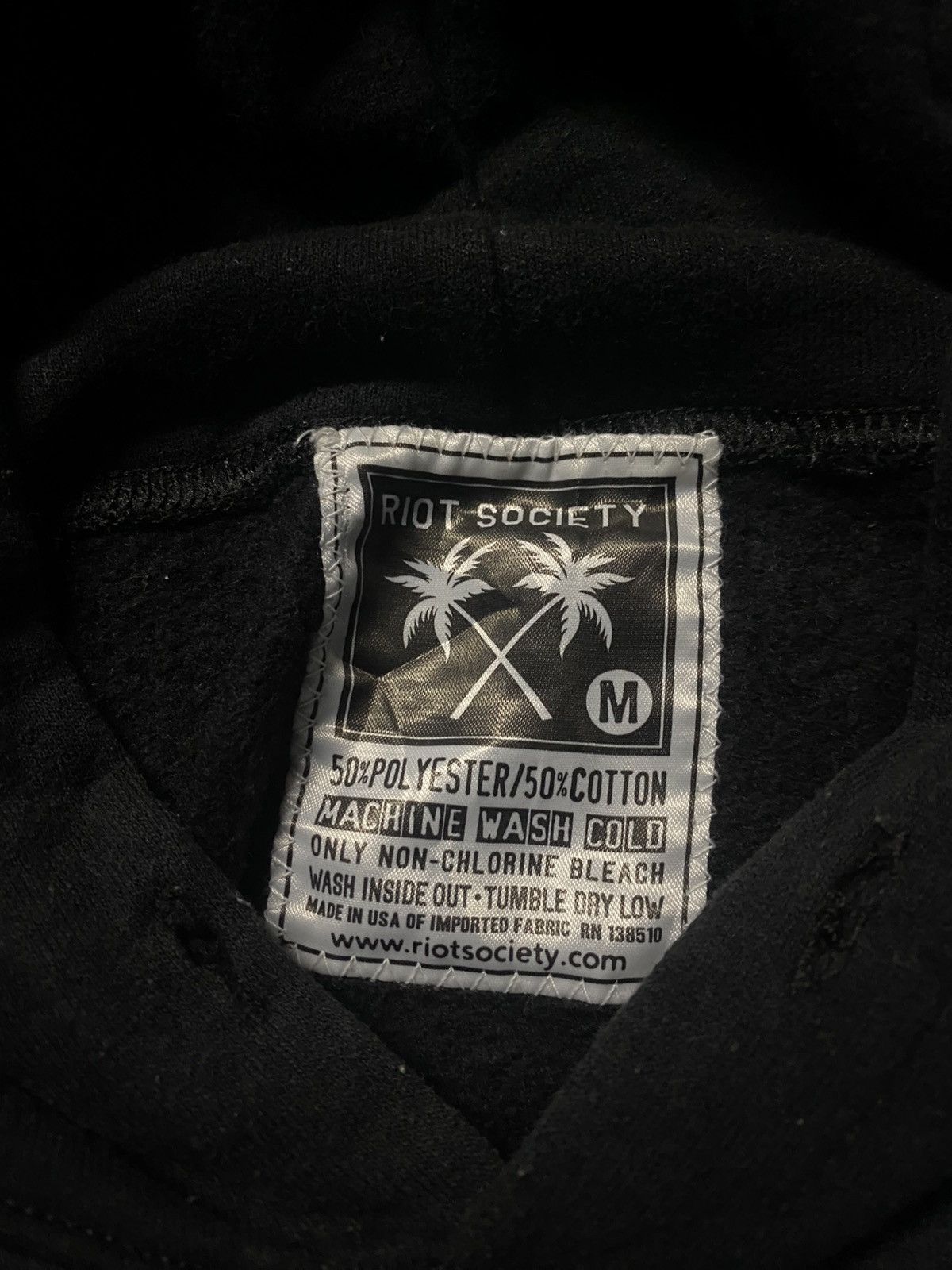 Riot Society Riot Society Geisha Skull Streetwear Hoodie Size US M / EU 48-50 / 2 - 5 Thumbnail