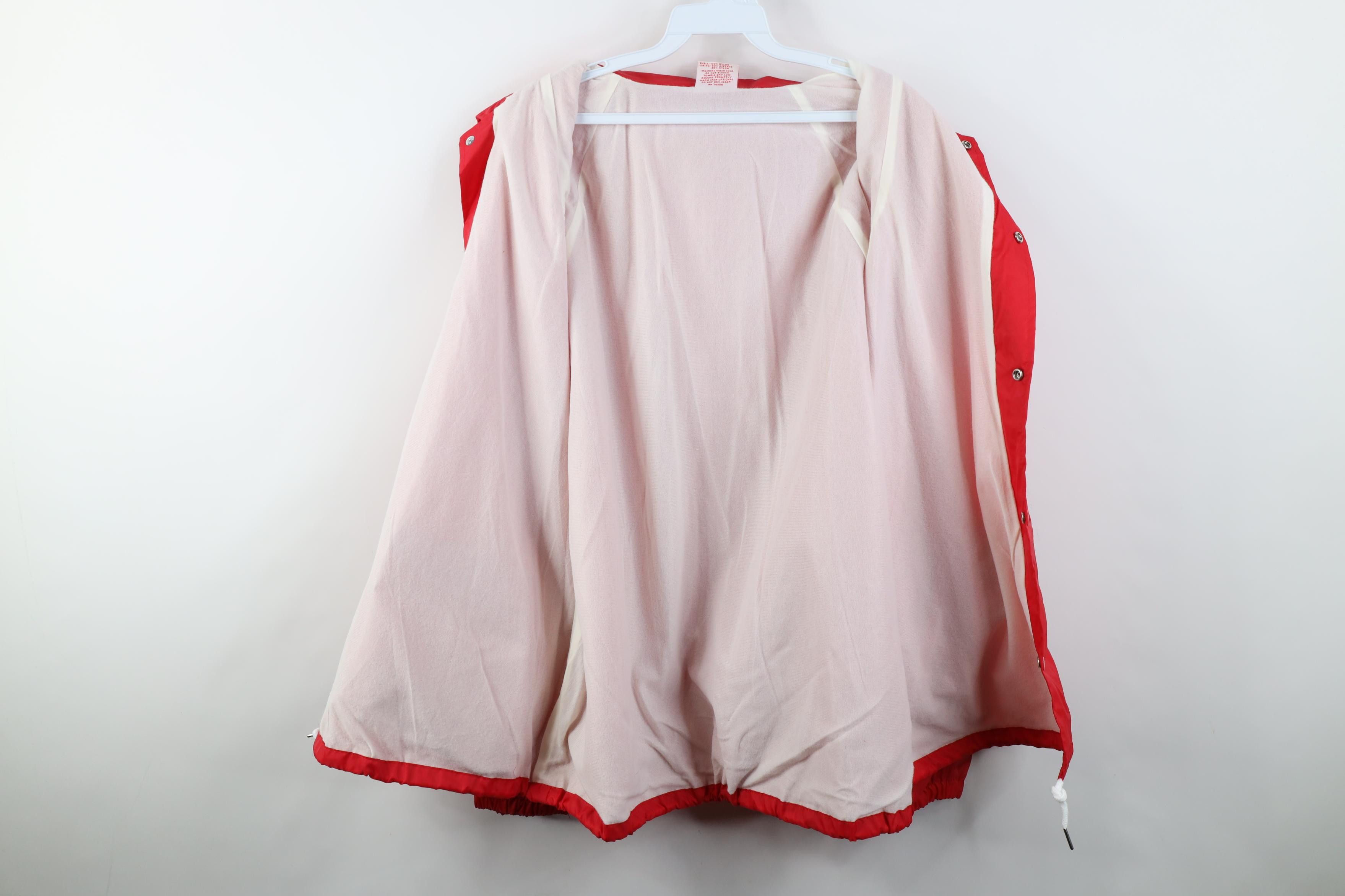 Vintage Vintage 70s Streetwear Coaches Windbreaker Jacket USA Red Size US XL / EU 56 / 4 - 11 Thumbnail