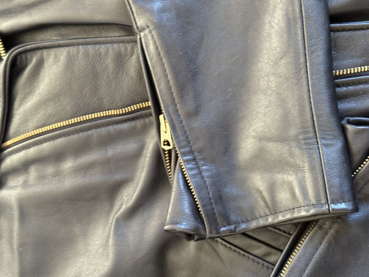 Schott × Supreme Supreme Schott Perfecto Leather Jacket Size US L / EU 52-54 / 3 - 8 Thumbnail