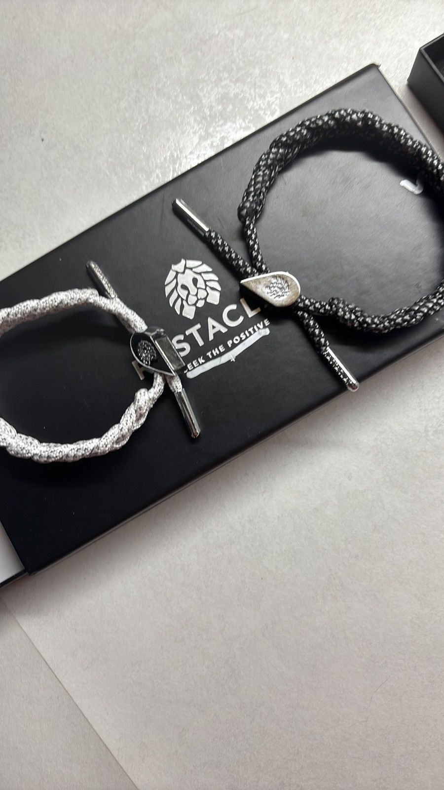 Vintage Rastaclat couples bracelets that form a heart Size ONE SIZE - 1 Thumbnail