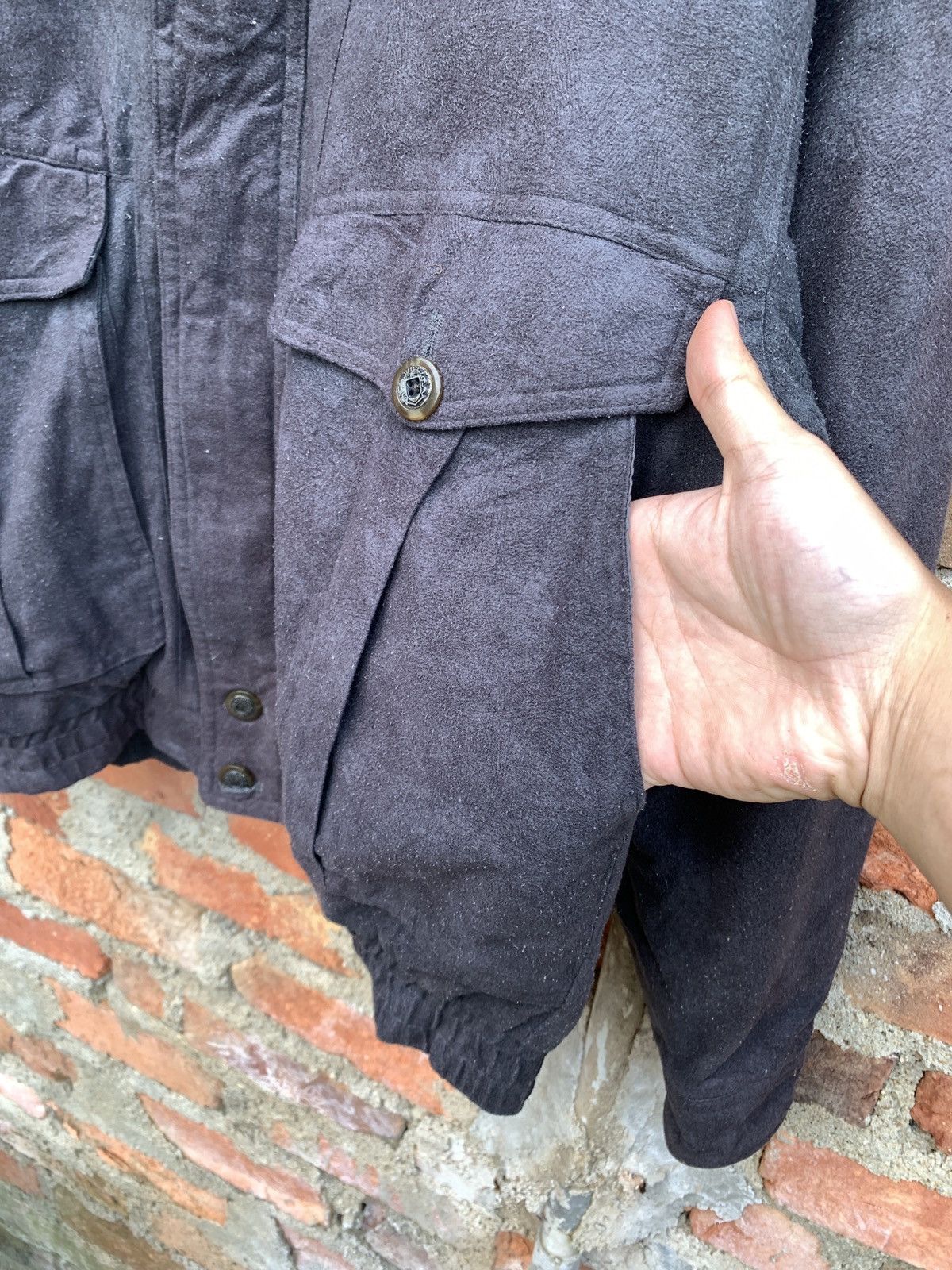 Japanese Brand Vintage Rocky Ford Bomber Jacket Size US L / EU 52-54 / 3 - 3 Thumbnail