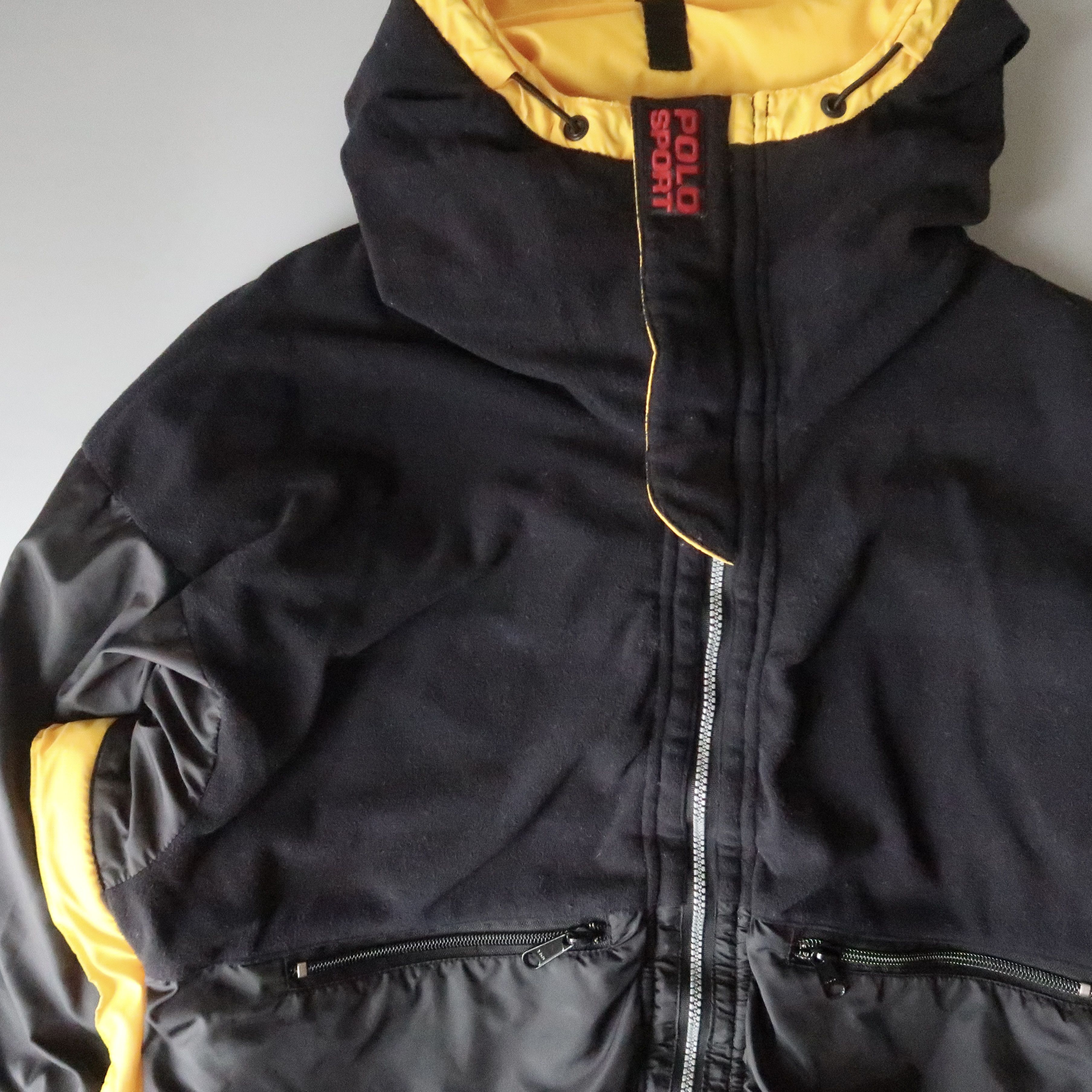 Polo Ralph Lauren VTG 1990s POLO SPORT fleece lined hooded ski jacket Size US M / EU 48-50 / 2 - 11 Thumbnail