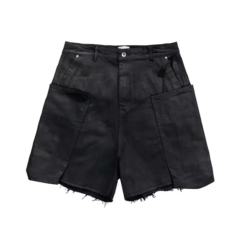 Jean Streetwear Design Washed Distressed Baggy Jorts Shorts Size US 32 / EU 48 - 3 Thumbnail