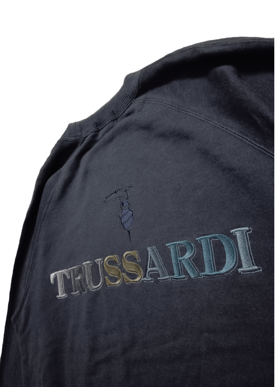 Trussardi Trussardi Embroidery 3D Big Logo Sweatshirt Size US L / EU 52-54 / 3 - 4 Thumbnail