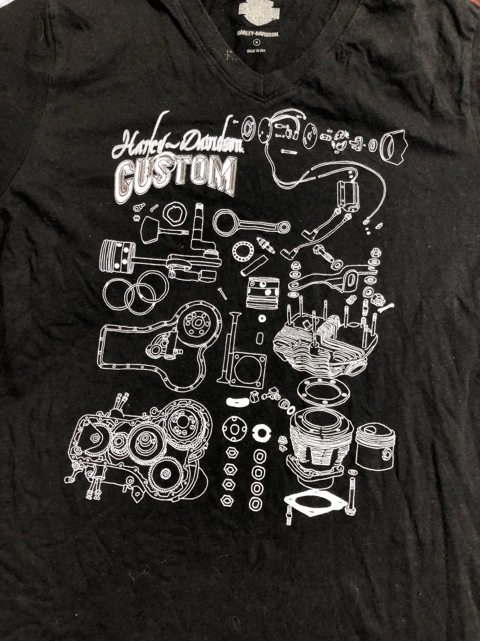 Harley Davidson Vintage Y2K Harley Davidson T-shirt Size US M / EU 48-50 / 2 - 2 Thumbnail