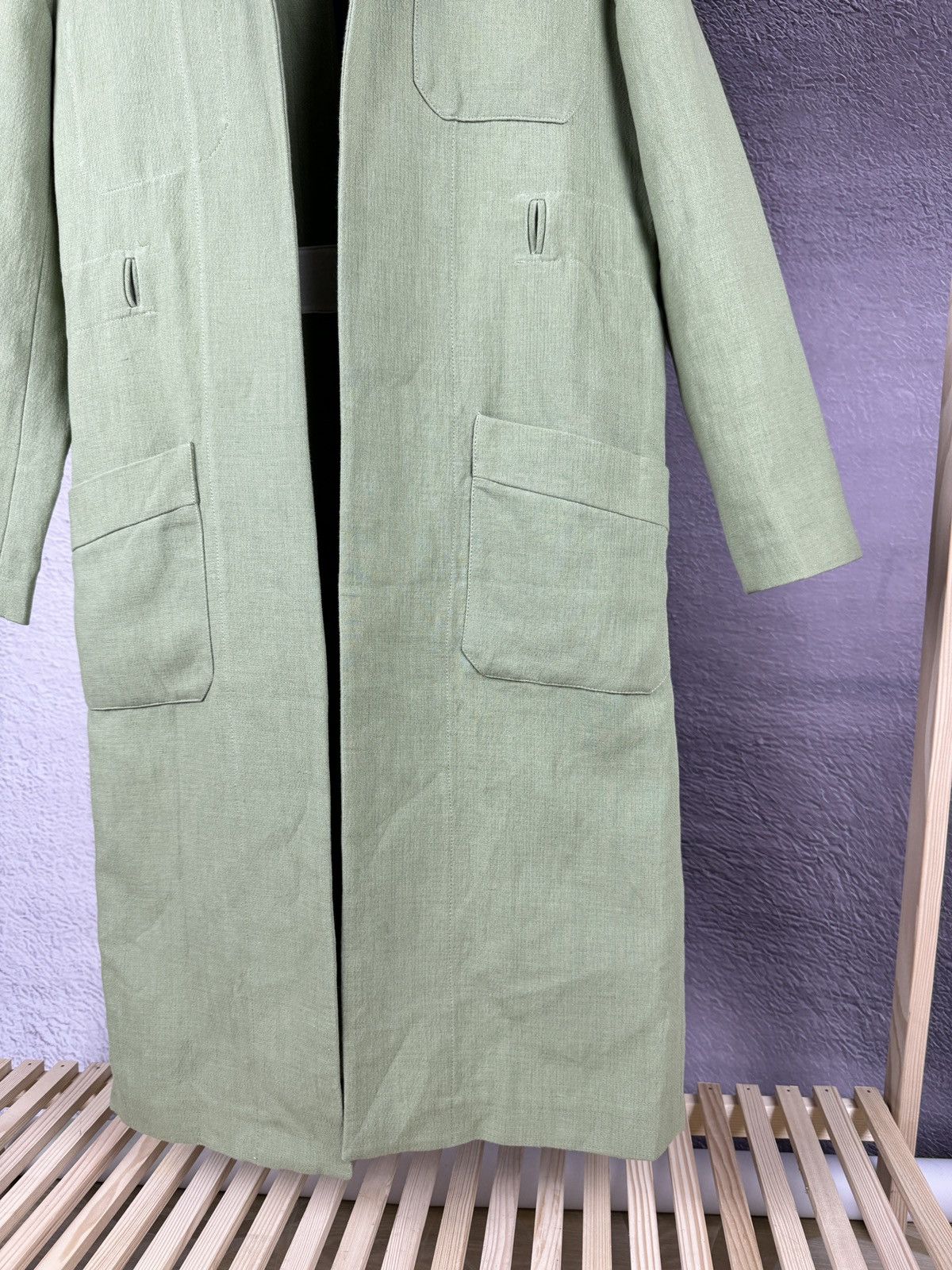 Chloe Chloe Stora designed in Paris green long coat size 38 Size S / US 4 / IT 40 - 6 Thumbnail