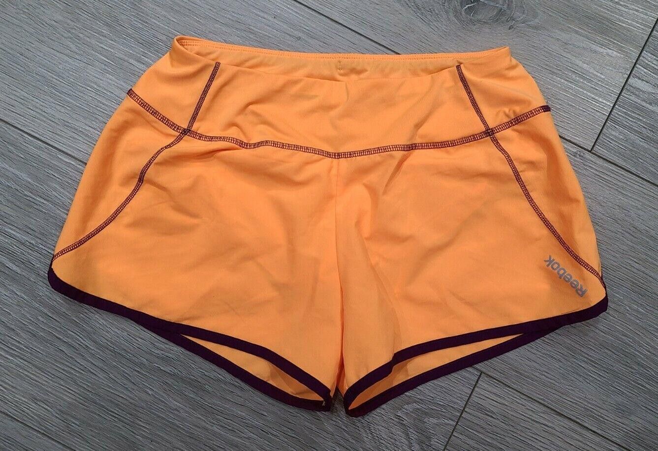 Reebok Reebok Shorts Extra Small Orange Speedwick Dolphin Hem Size 26" / US 2 / IT 38 - 1 Thumbnail