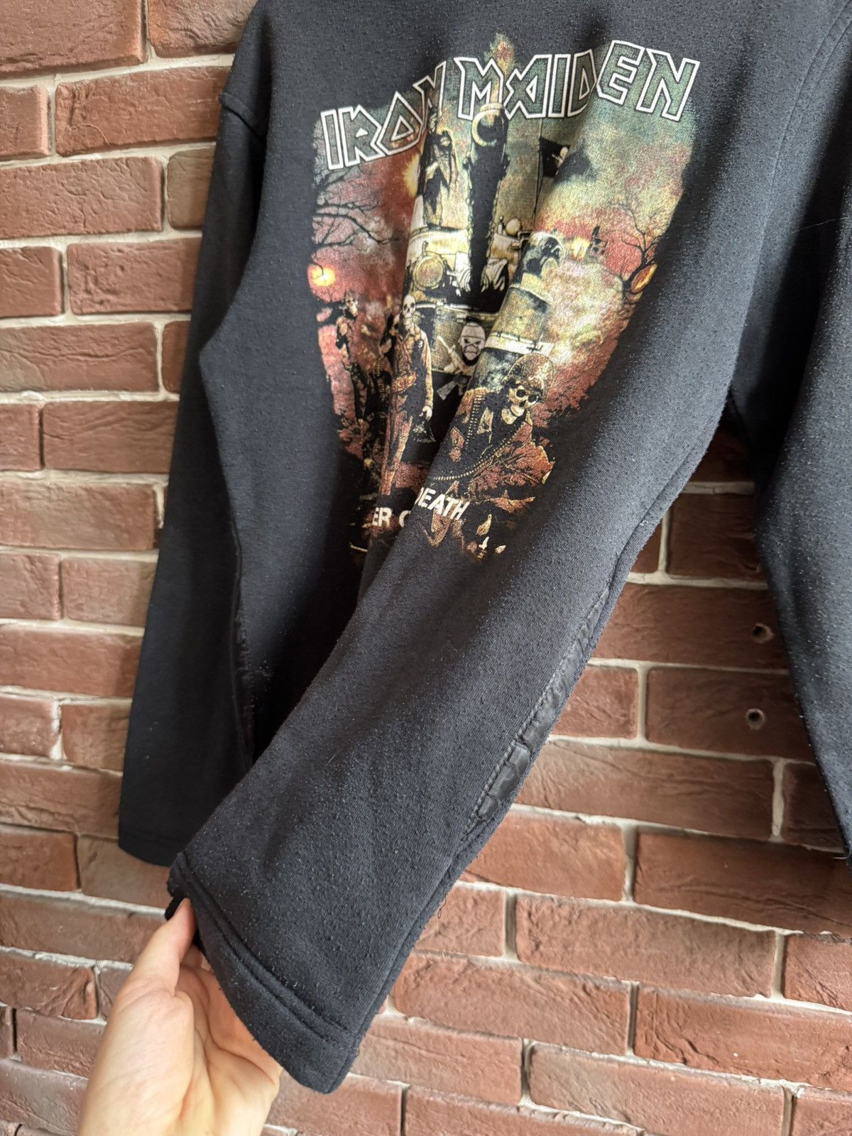 Band Tees Vintage Iron Maiden Matter Of Death Heavy Metal Band Hoodie Size US S / EU 44-46 / 1 - 5 Thumbnail