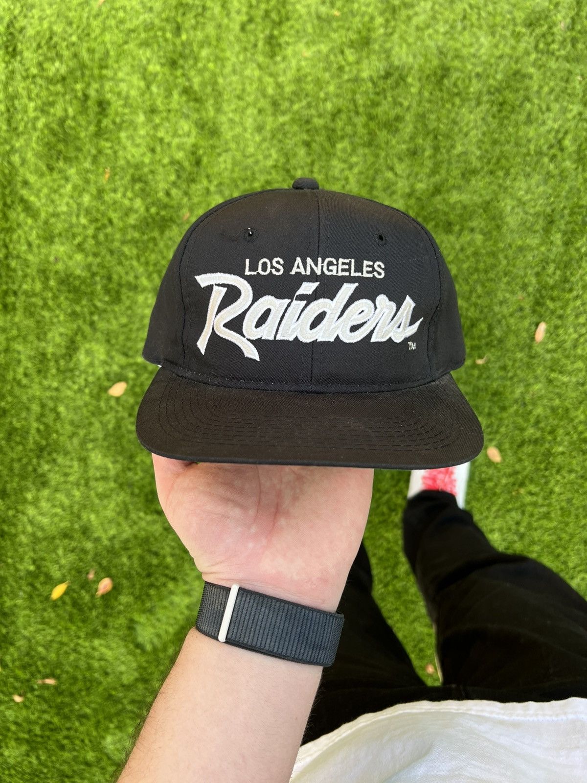 NFL Vintage Los Angeles Raiders Snapback Hat *DEADSTOCK* Size ONE SIZE - 1 Thumbnail