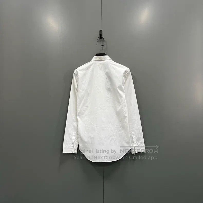 Dior Dior Size37 White neckline embroidered shirt Size US XXS / EU 40 - 2 Thumbnail