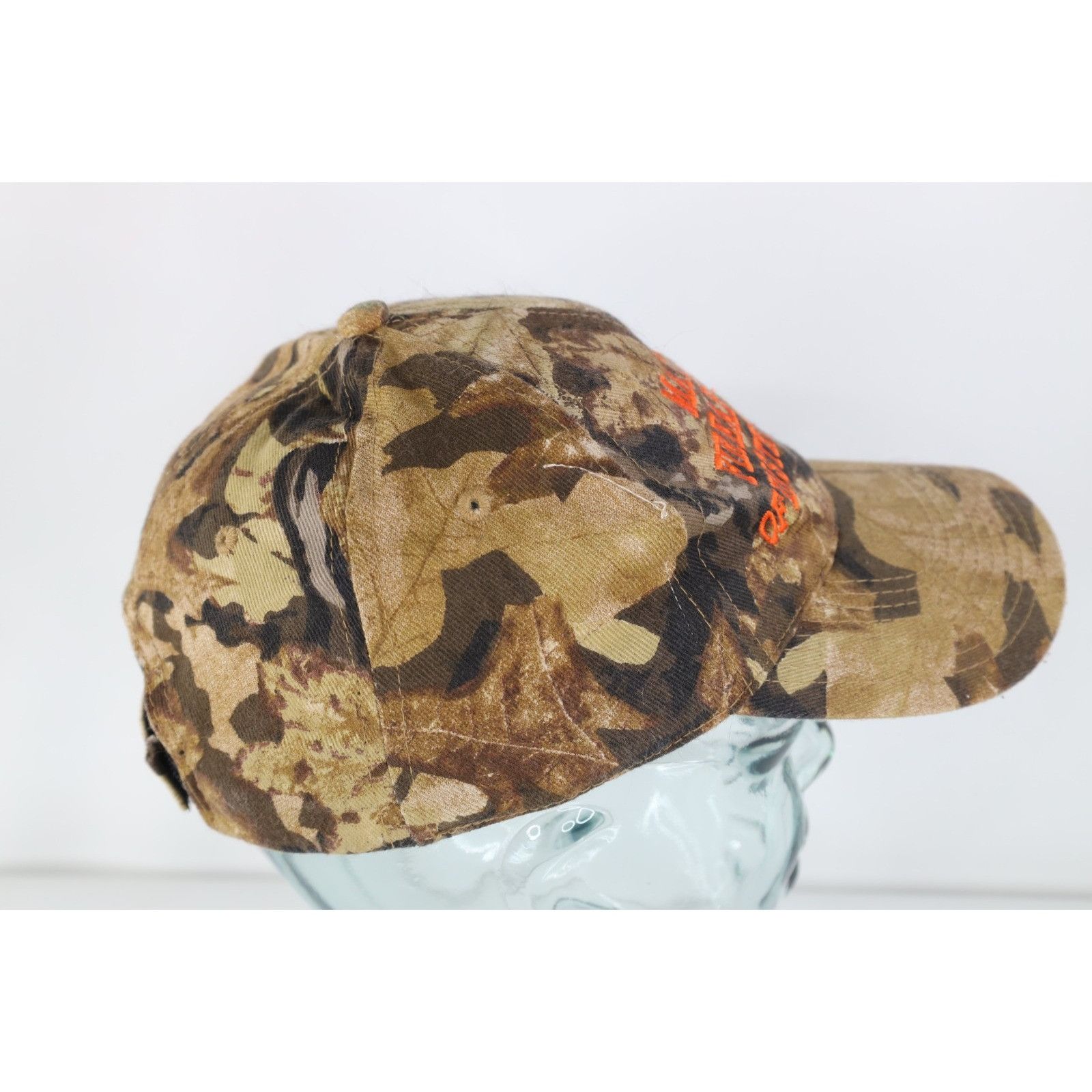 Vintage Vintage 90s Mattoxs Firearm School Camouflage Hat Size ONE SIZE - 6 Thumbnail