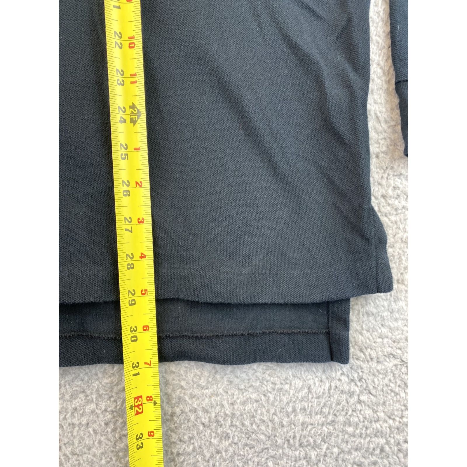Polo Ralph Lauren Polo Ralph Lauren Men’s Shirt XL Black 1/4 Button Pullover Long Sleeve Mock Neck Solid Knit Cotton Logo Polo Pullover American Classic Style Size US XL / EU 56 / 4 - 7 Thumbnail