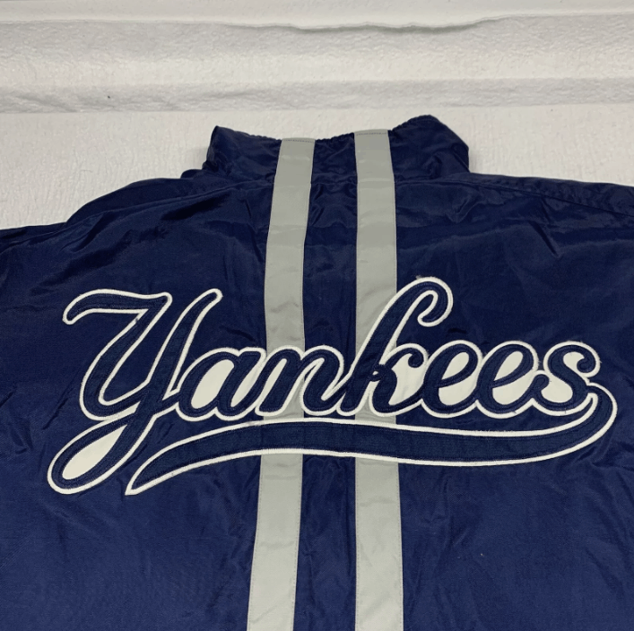 Majestic Majestic NY Yankees Windbreaker Jacket Mens XXL Blue Size US XXL / EU 58 / 5 - 13 Thumbnail