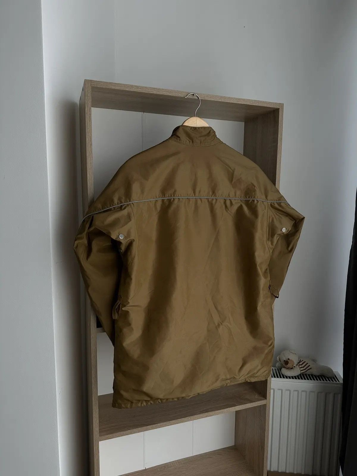 Belstaff × Vintage Vintage Belstaff Nylon Brown Motorcycle Nylon Jacket Size US M / EU 48-50 / 2 - 15 Thumbnail