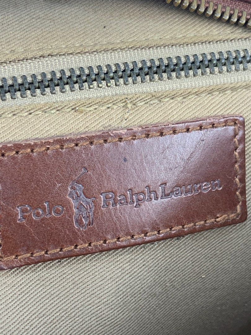 Polo Ralph Lauren Vintage Polo Ralph Lauren Tartan Plaid Messenger Bag Size ONE SIZE - 10 Thumbnail