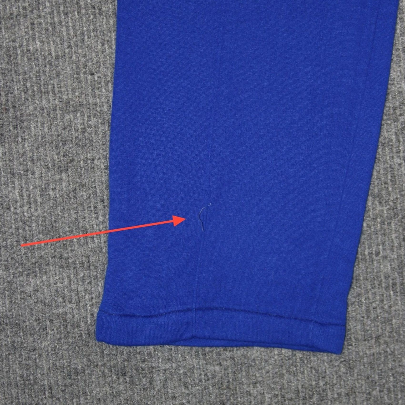 Sears Vintage Sears Blue Perma Prest Pants Mens XL XLT Waist 32 Inseam 32 Elastic Waist Pockets Casual Blue Knit Cotton Relaxed Wide-Leg Sweatpants Size US 36 / EU 52 - 2 Thumbnail