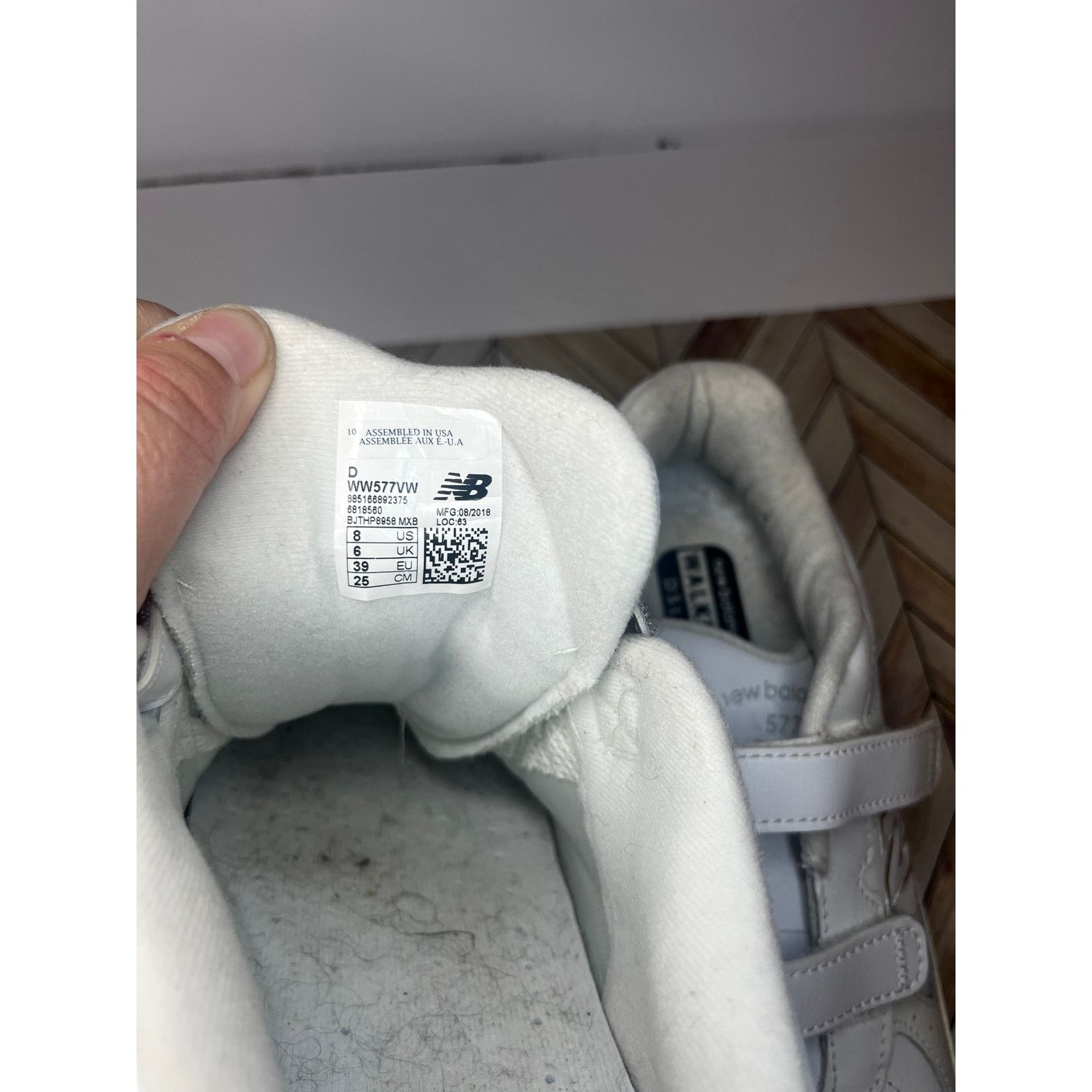 New Balance New Balance Leather Walking Sneakers White Women's Size US 8 Size US 8 / IT 38 - 7 Thumbnail