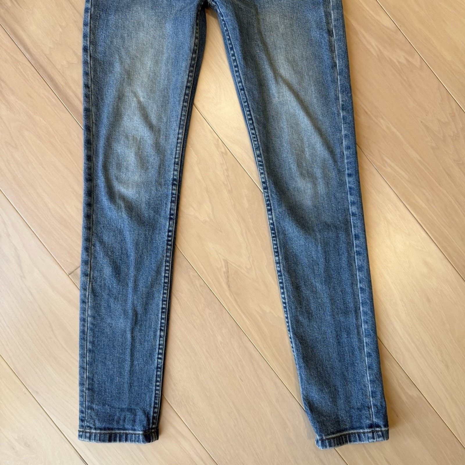 A.P.C. APC Jeans 28 Blue Medium Wash Denim Japan Button Fly Size US 28 / EU 44 - 4 Thumbnail