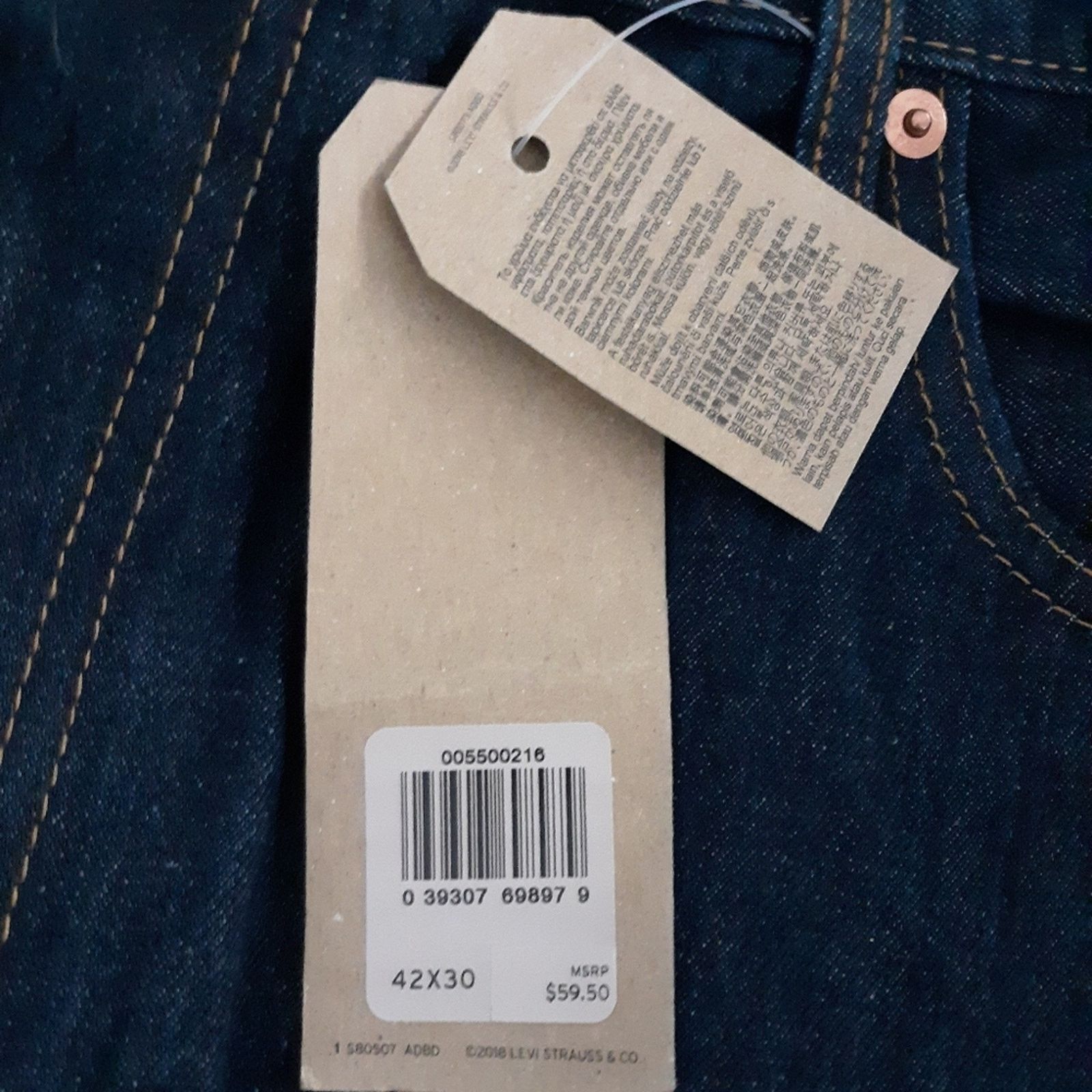 Levi's NWT Levi’s 550 Related Jeans 42 Blue Size US 42 / EU 58 - 2 Thumbnail