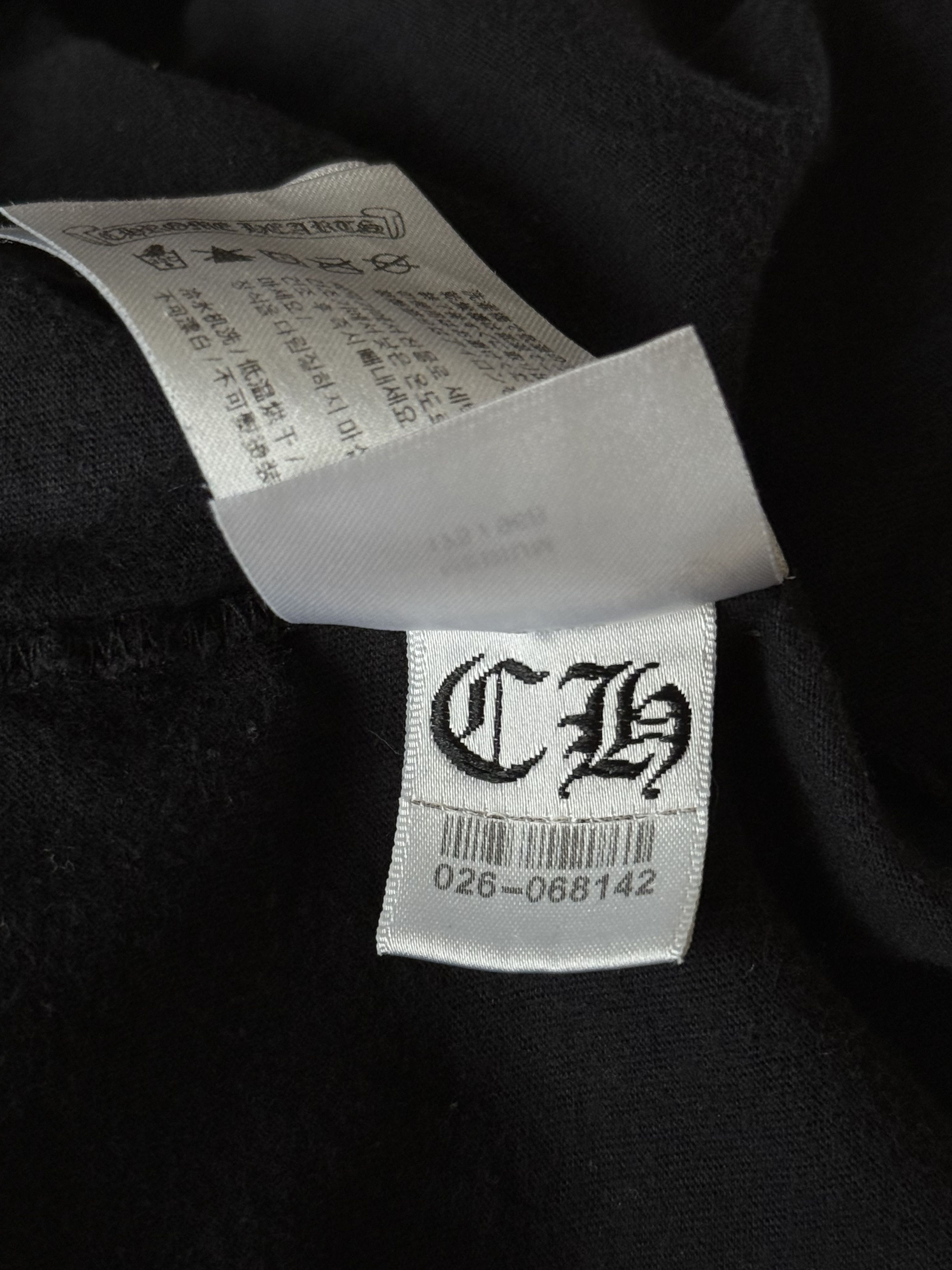 Chrome Hearts Chrome Hearts Black Multicolor Cross Logo T-Shirt Size US M / EU 48-50 / 2 - 7 Thumbnail