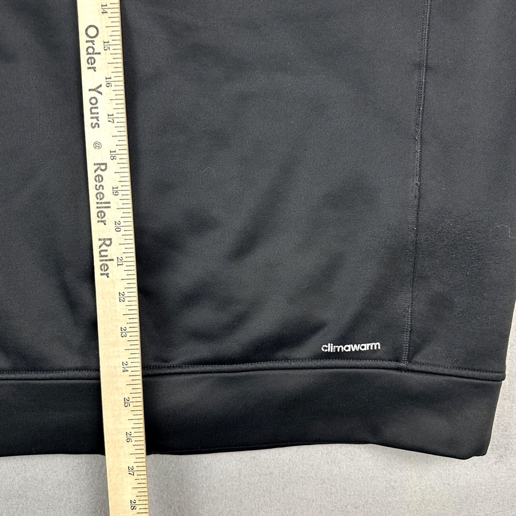 Adidas Adidas Climawarm Hoodie Men XL Black Full Zip Fleece Sweatshirt Training Size US XL / EU 56 / 4 - 7 Thumbnail