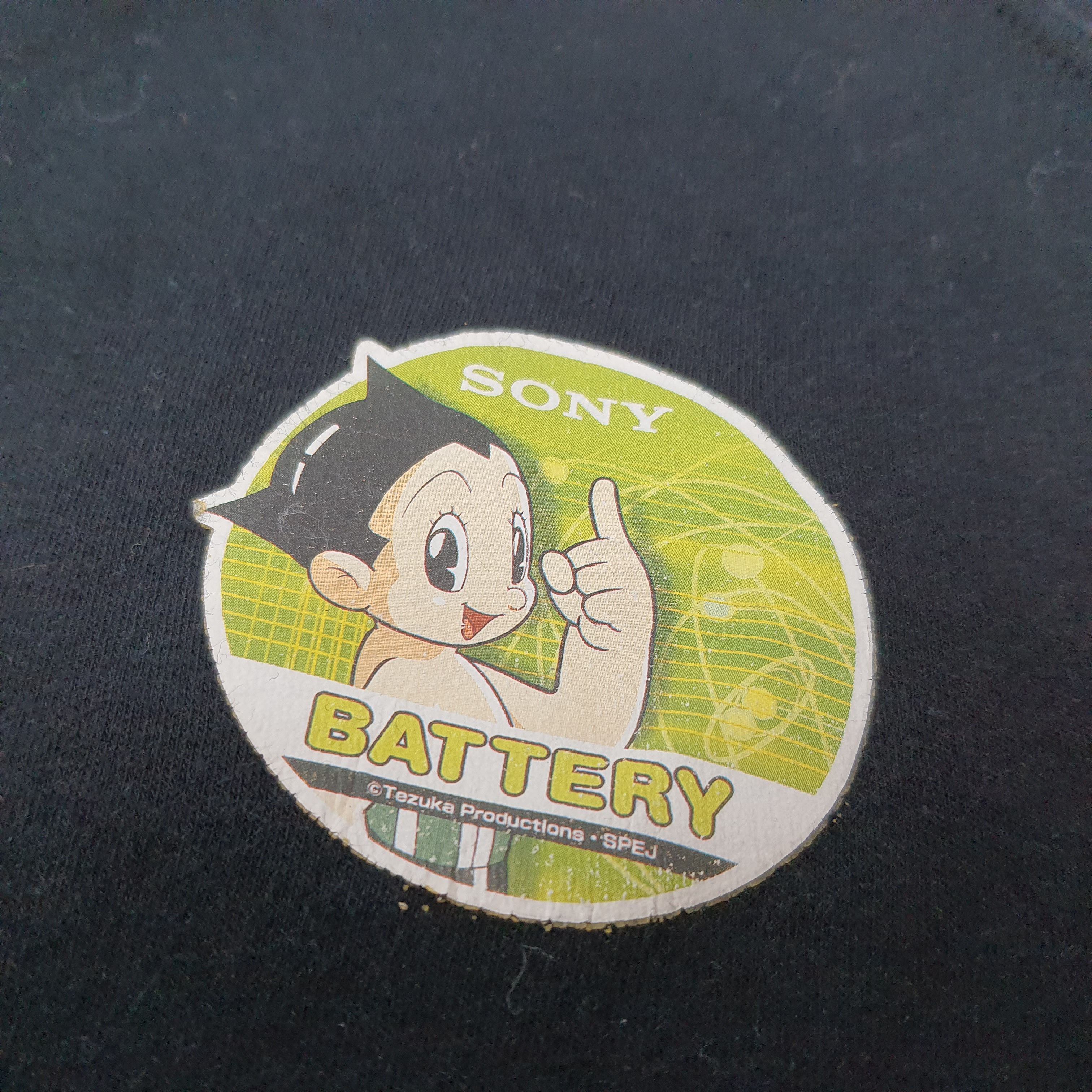 Japanese Brand × Sony × Vintage Vintage Sony Astro Boy Battery Japan Brand Tshirt Size US M / EU 48-50 / 2 - 4 Thumbnail