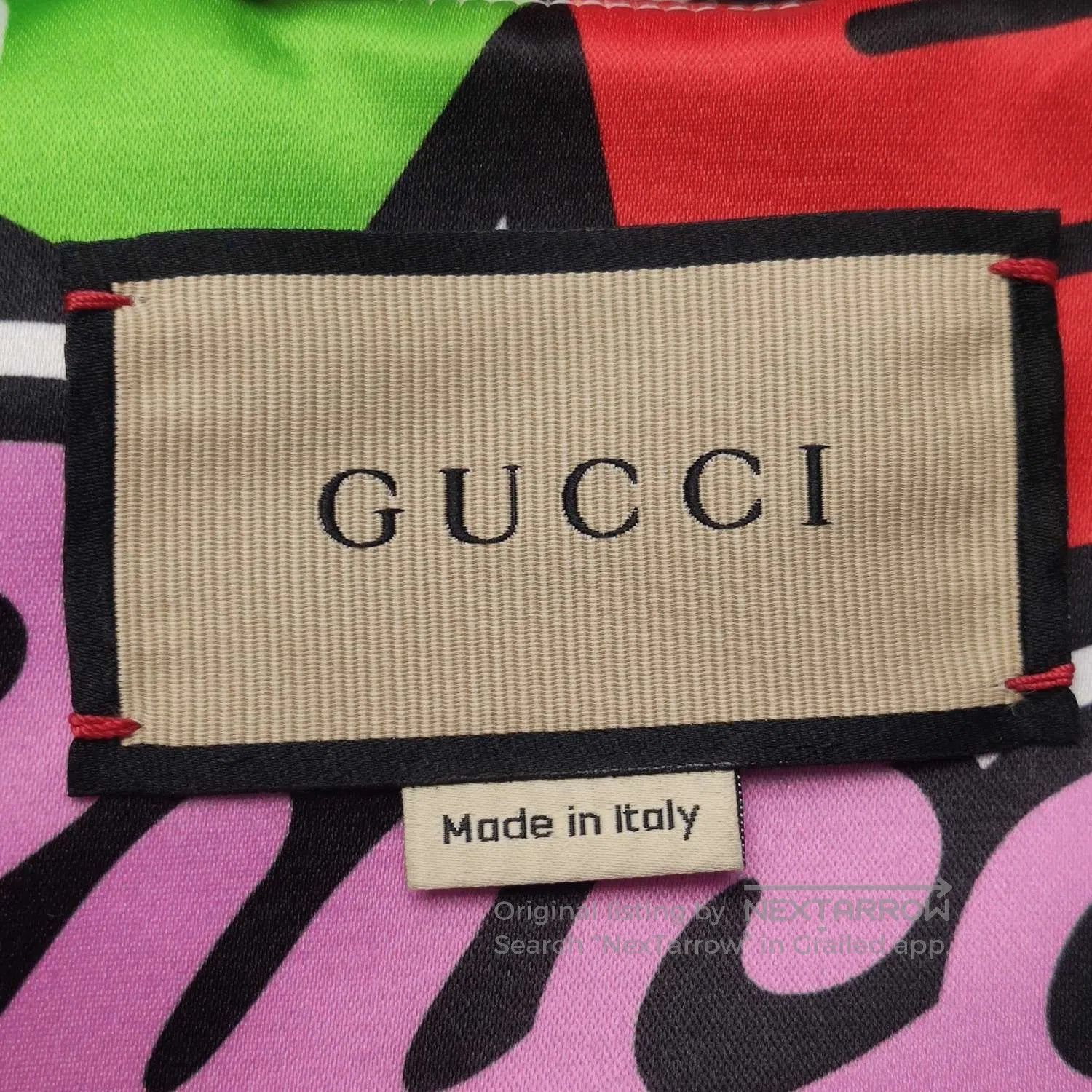 Gucci Gucci Cartoon Print Logo Collared Short. Size US S / EU 44-46 / 1 - 2 Thumbnail
