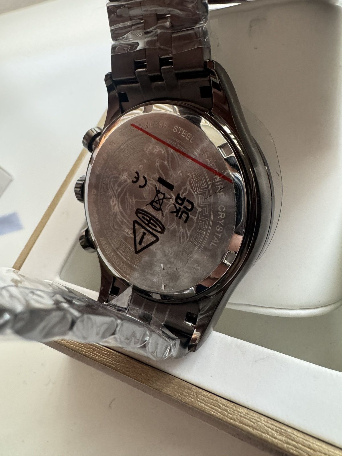 Versace Versace Hellenyium Chronograph Watch Size ONE SIZE - 4 Thumbnail