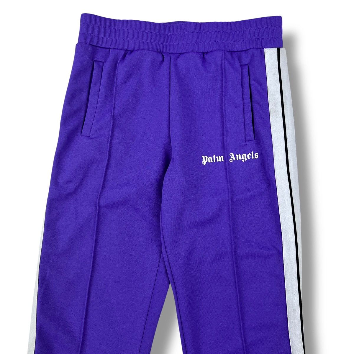 Palm Angels Palm Angels Purple Sweatpants Size US 31 - 1 Thumbnail