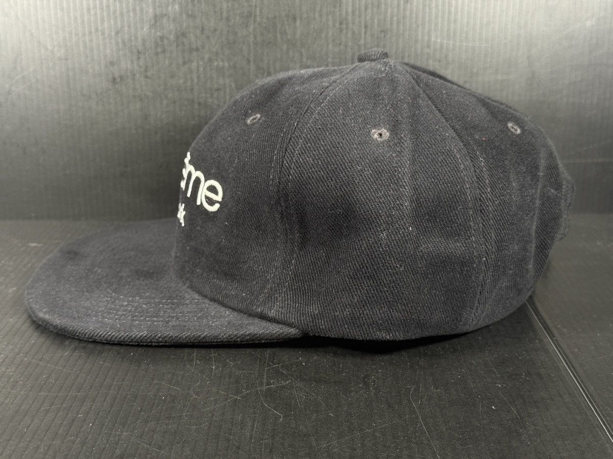 Supreme SUPREME SS18 CLASSIC LOGO 6 PANEL CAP BLACK Size ONE SIZE - 6 Thumbnail