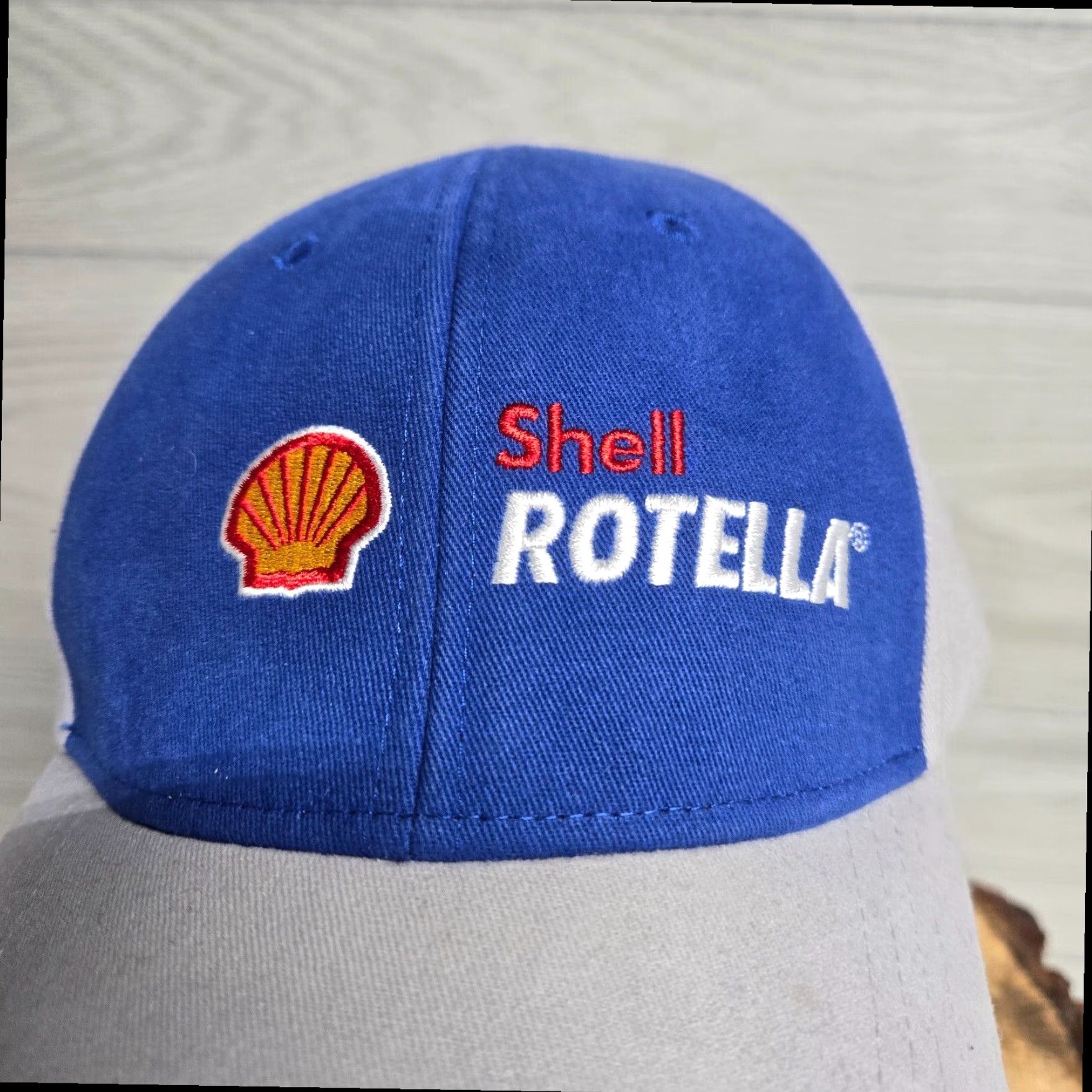Vintage Shell Rotella Gray Baseball Cap Hat Adult One Size Adjustable Strapback Size ONE SIZE - 2 Thumbnail