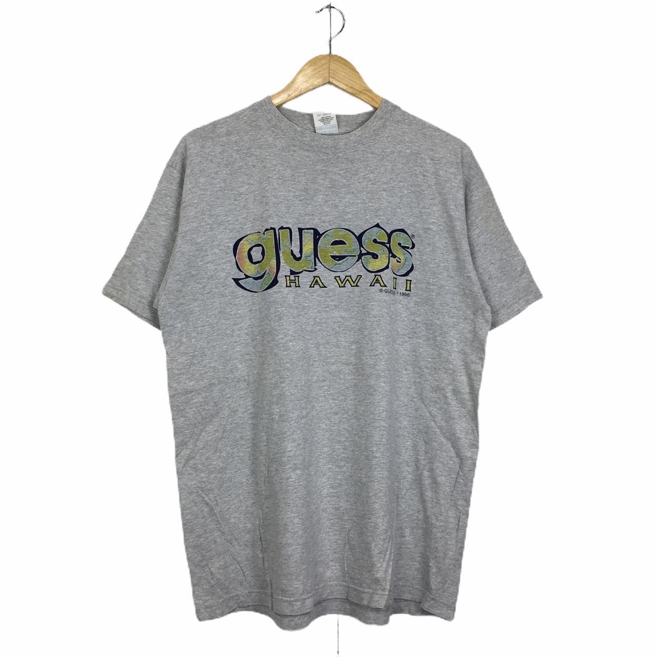 Guess Vtg GUESS hawaii Tee Tshirt White Copyright 1996 Size US M / EU 48-50 / 2 - 1 Thumbnail