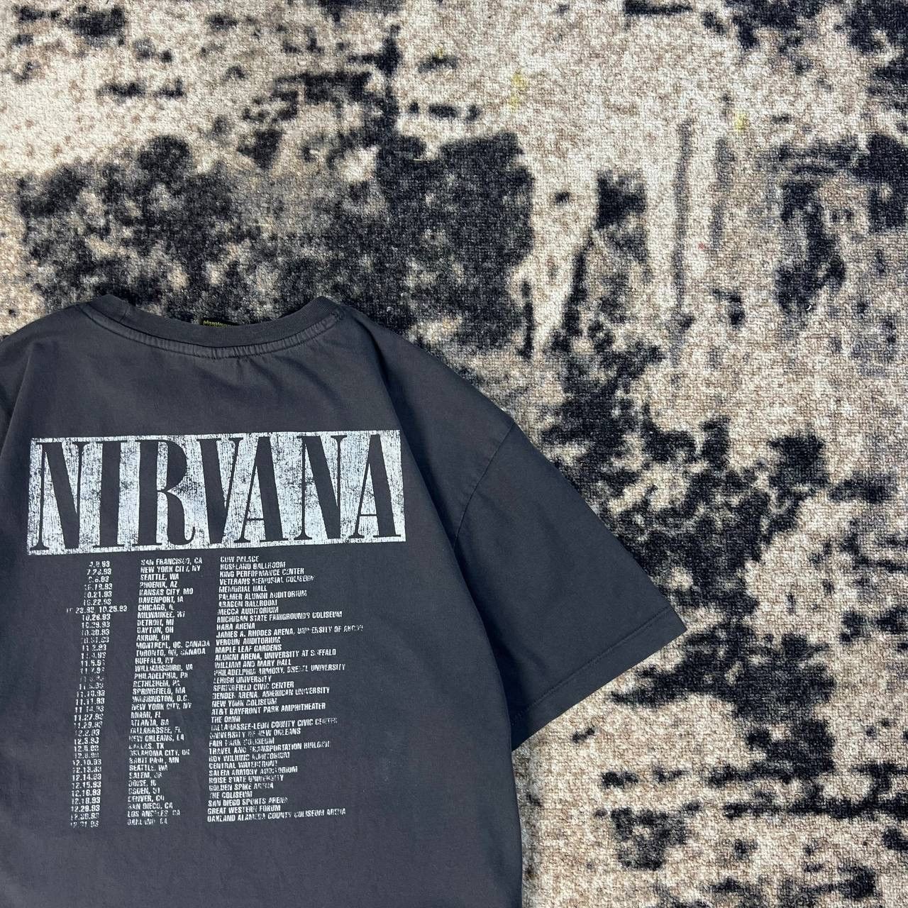 Nirvana Nirvana Vintage Big Logo Rock Band T-Shirt 2TS16 Size US M / EU 48-50 / 2 - 6 Thumbnail