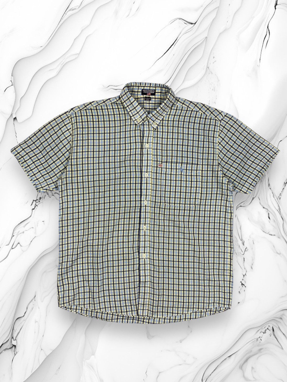 Lauren Ralph Lauren Vintage Polo Ralph Lauren Jeans Co Checkered Button up shirt Size US L / EU 52-54 / 3 - 1 Thumbnail