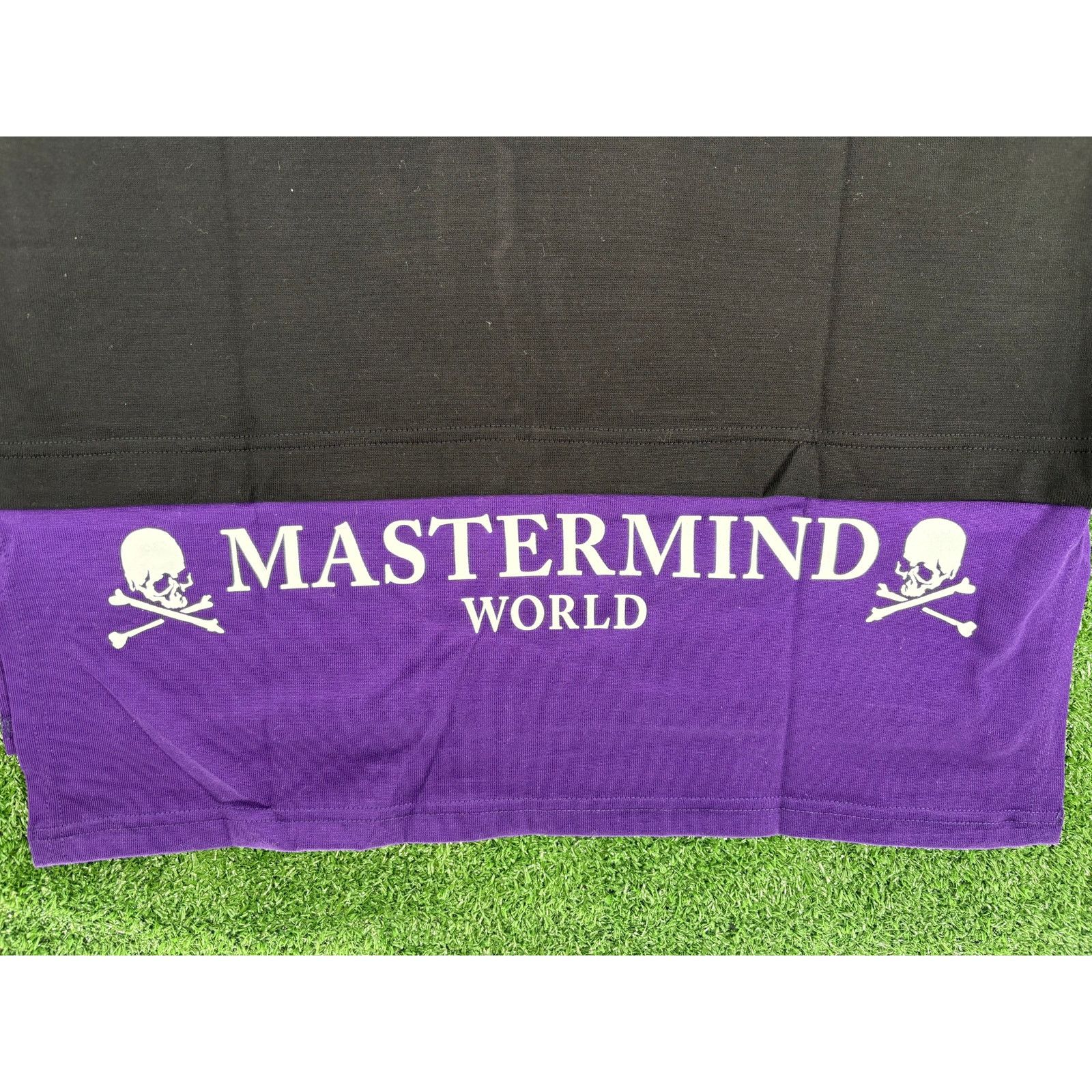 Mastermind Japan Mastermind World Layered Purple/Black T-Shirt Size Medium Size US M / EU 48-50 / 2 - 4 Thumbnail