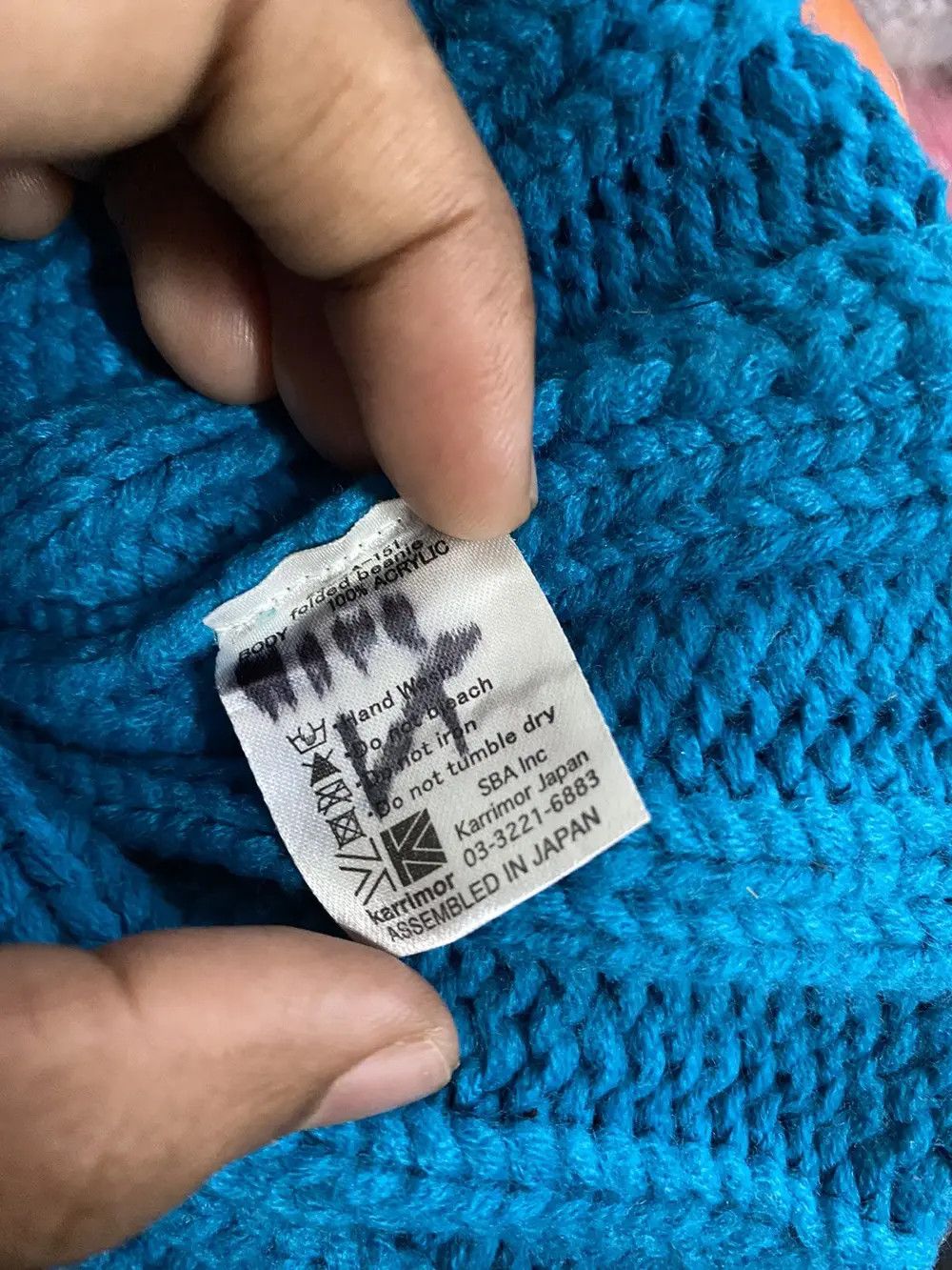 Karrimor × Vintage Japanese Brand Karrimor Plain Beanie Hat Size ONE SIZE - 5 Thumbnail