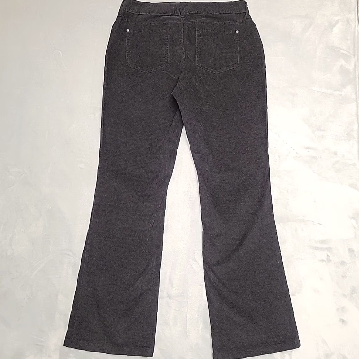 Eddie Bauer Eddie Bauer Pants Women 10 Black Corduroy Bootcut Retro Y2K Classic Size 32" / US 10 / IT 46 - 6 Thumbnail
