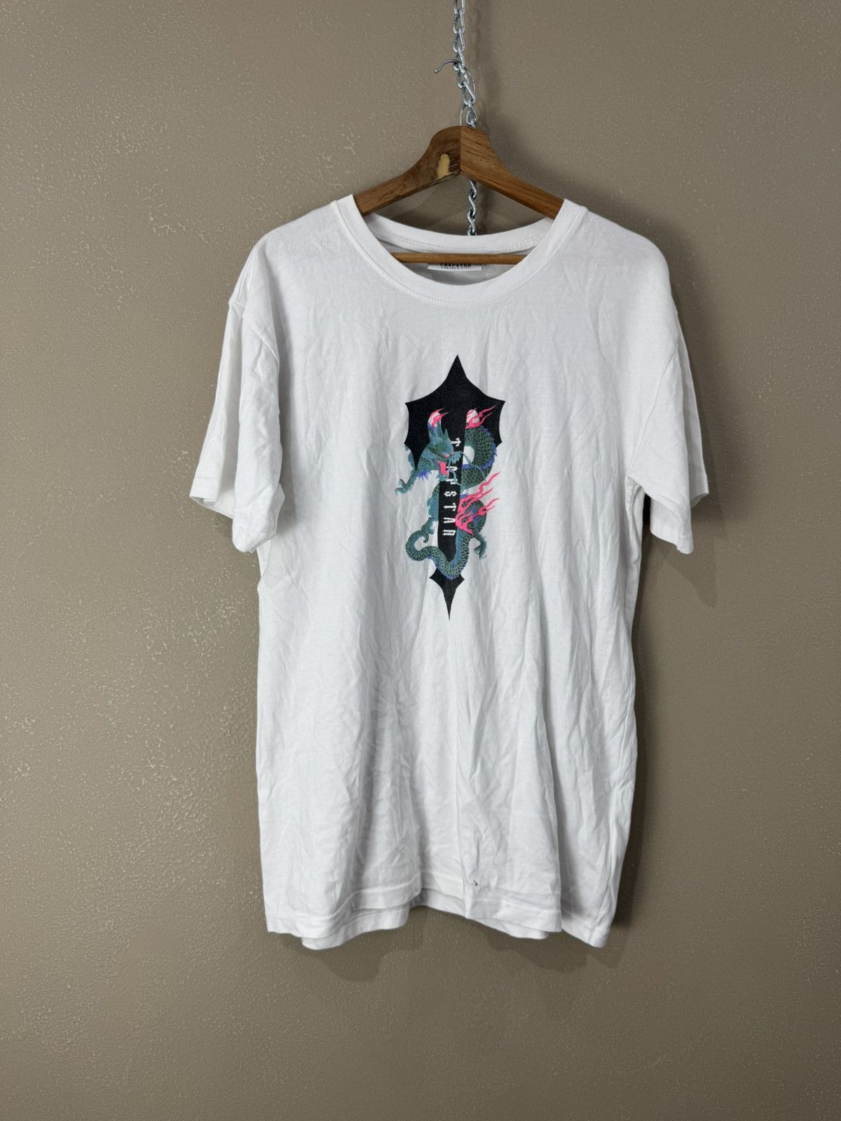 Trapstar London Trapstar Dragon T-shirt Big logo Y2K Drill Drip London Size US M / EU 48-50 / 2 - 1 Thumbnail