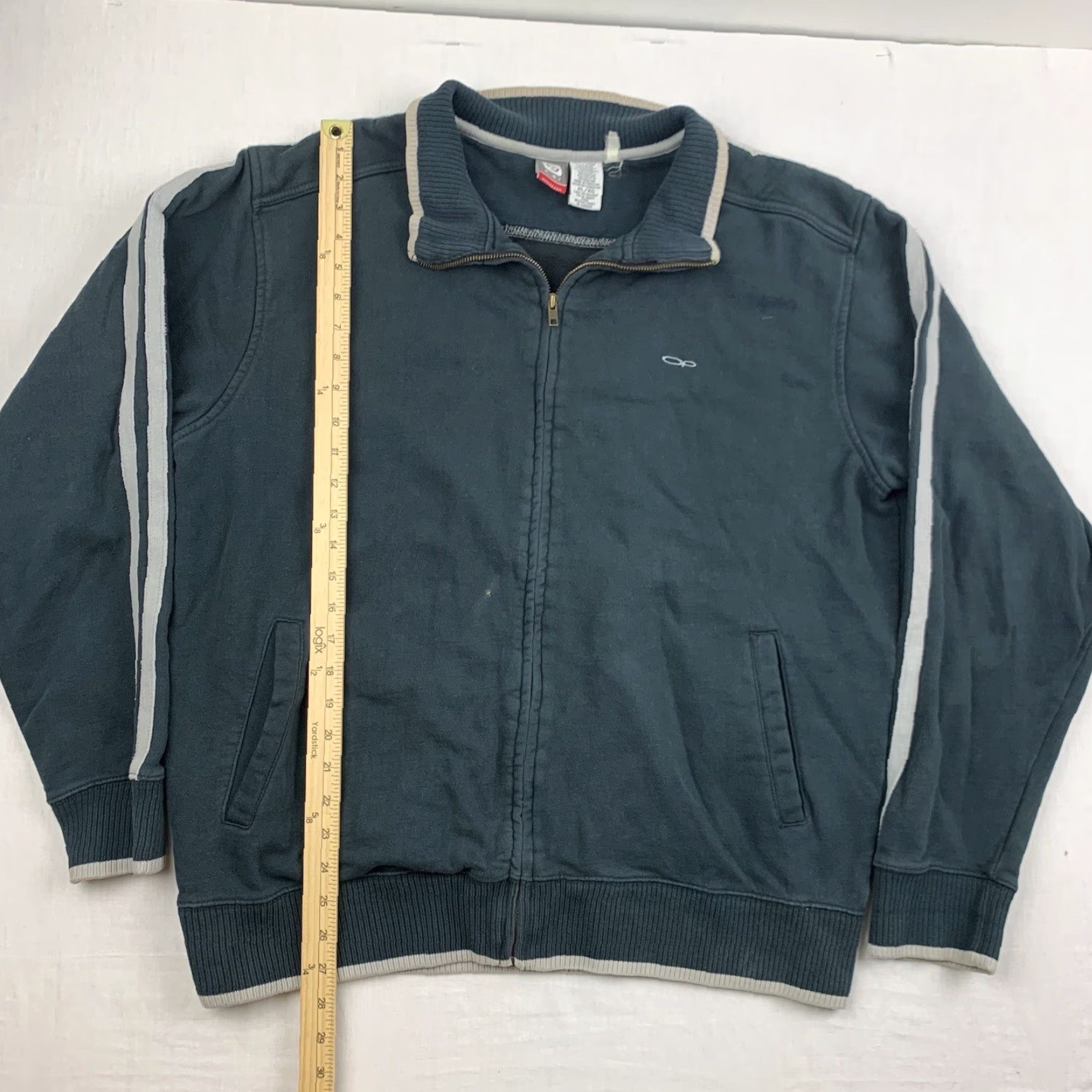 Ocean Pacific VINTAGE Ocean Pacific Sweatshirt Men XL Blue Grunge USA Full Zip Surfer Ocean Pacific Surfwear USA Mens XL Blue Grunge Full Zip Sweatshirt Size US XL / EU 56 / 4 - 7 Thumbnail