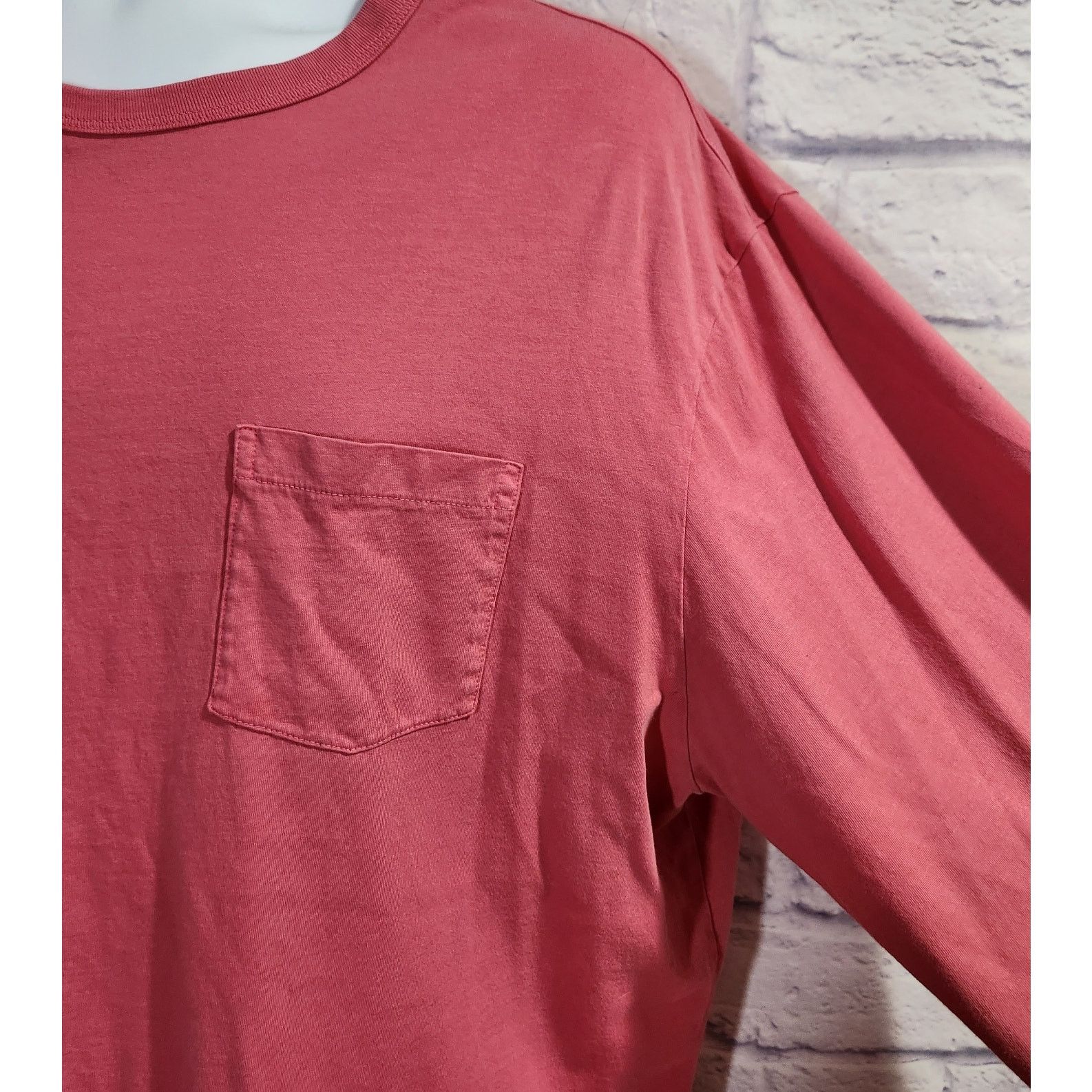 Cremieux Cremieux Coral Crew Neck Long Sleeves T Shirt XL Lightweight Size US XL / EU 56 / 4 - 2 Thumbnail